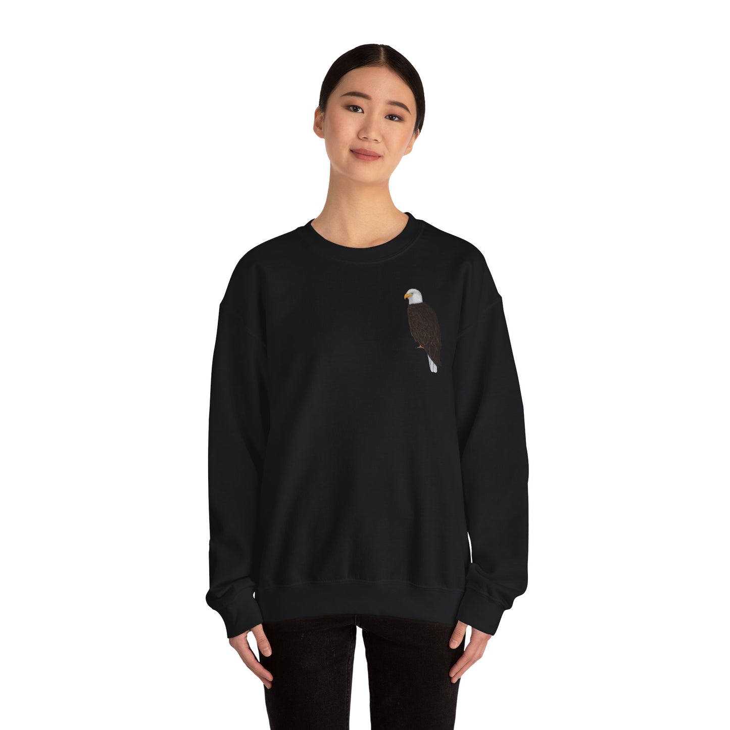 Weißkopfseeadler Vogel Sweatshirt für Naturfreunde und Vogelbeobachter – Animal Graphic Tee, Vogelmotiv
