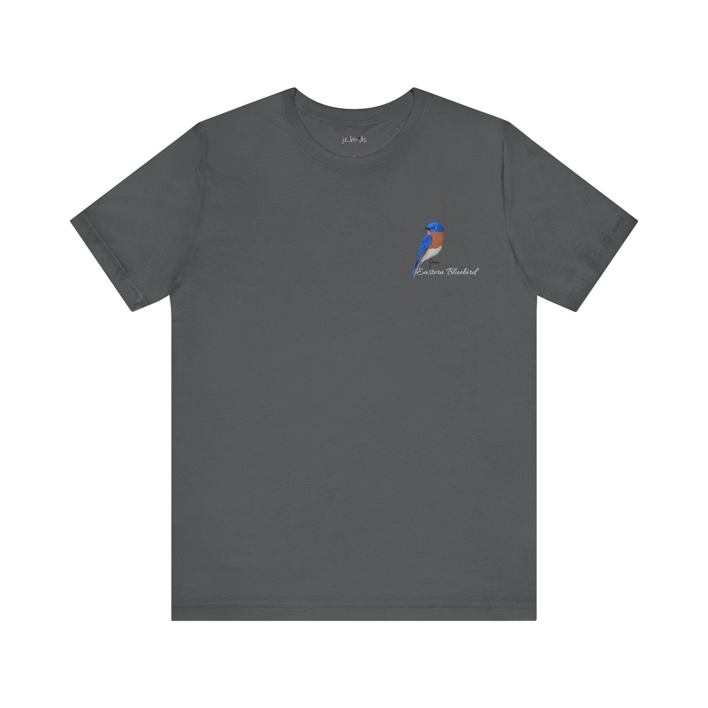Eastern Bluebird T-Shirt on bird background