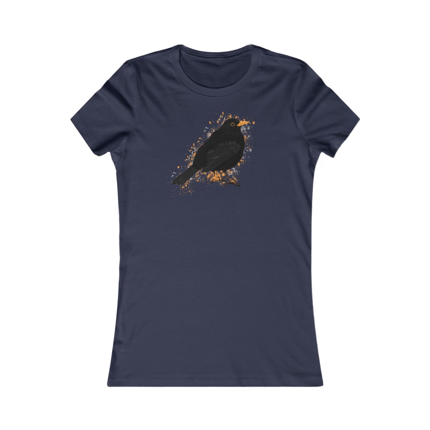 Amsel Vogel Frauen T-Shirt für Vogelfreundinnen