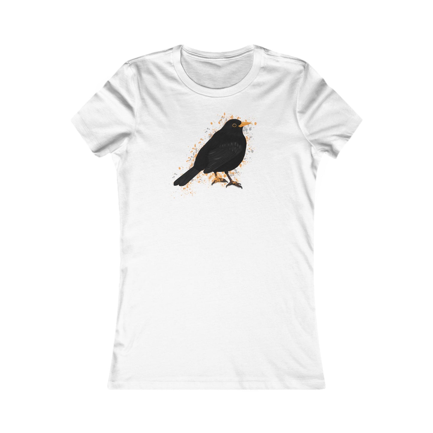 Amsel Vogel Frauen T-Shirt für Vogelfreundinnen