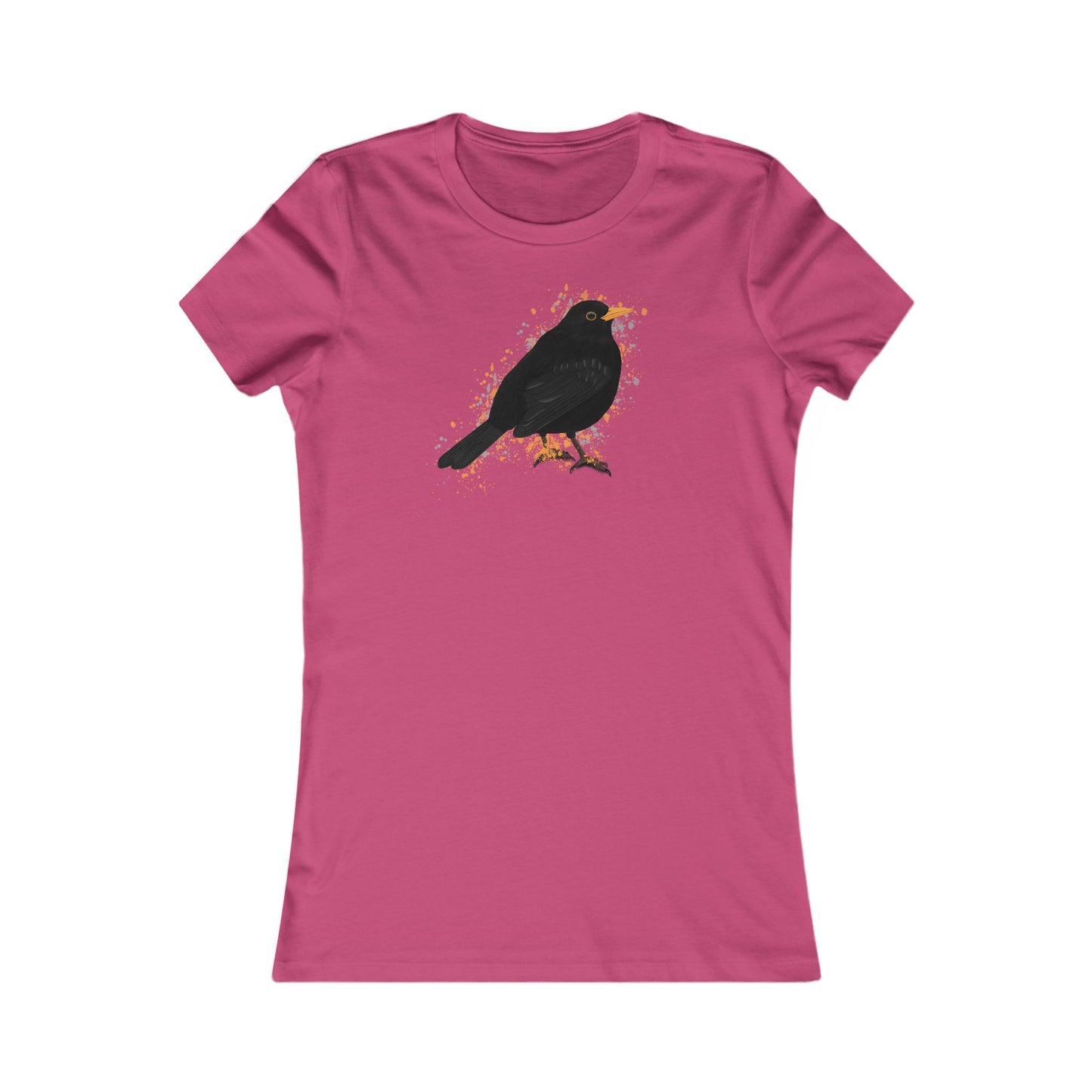 Amsel Vogel Frauen T-Shirt für Vogelfreundinnen
