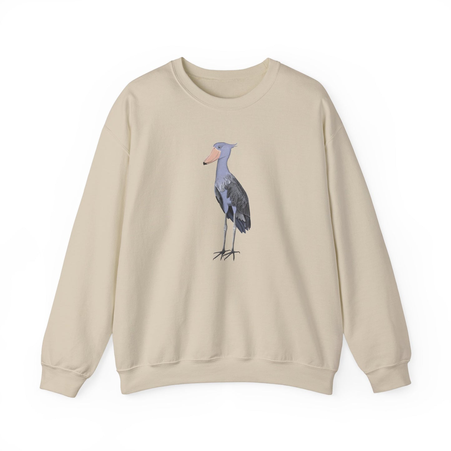 Shoebill Bird Watcher Biologist Crewneck Sweatshirt