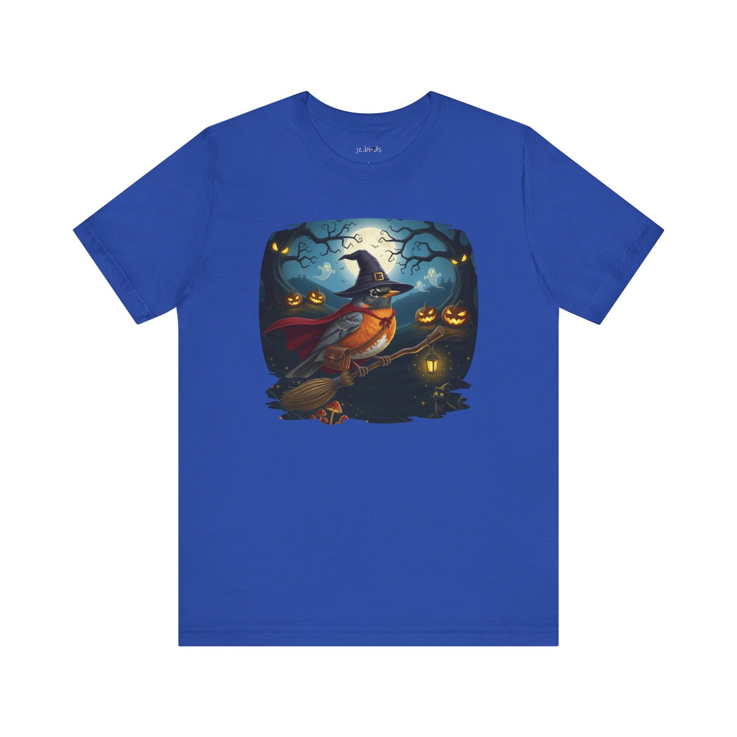 American Robin Halloween Bird T-Shirt - Spooky Halloween Costume for Bird Lovers