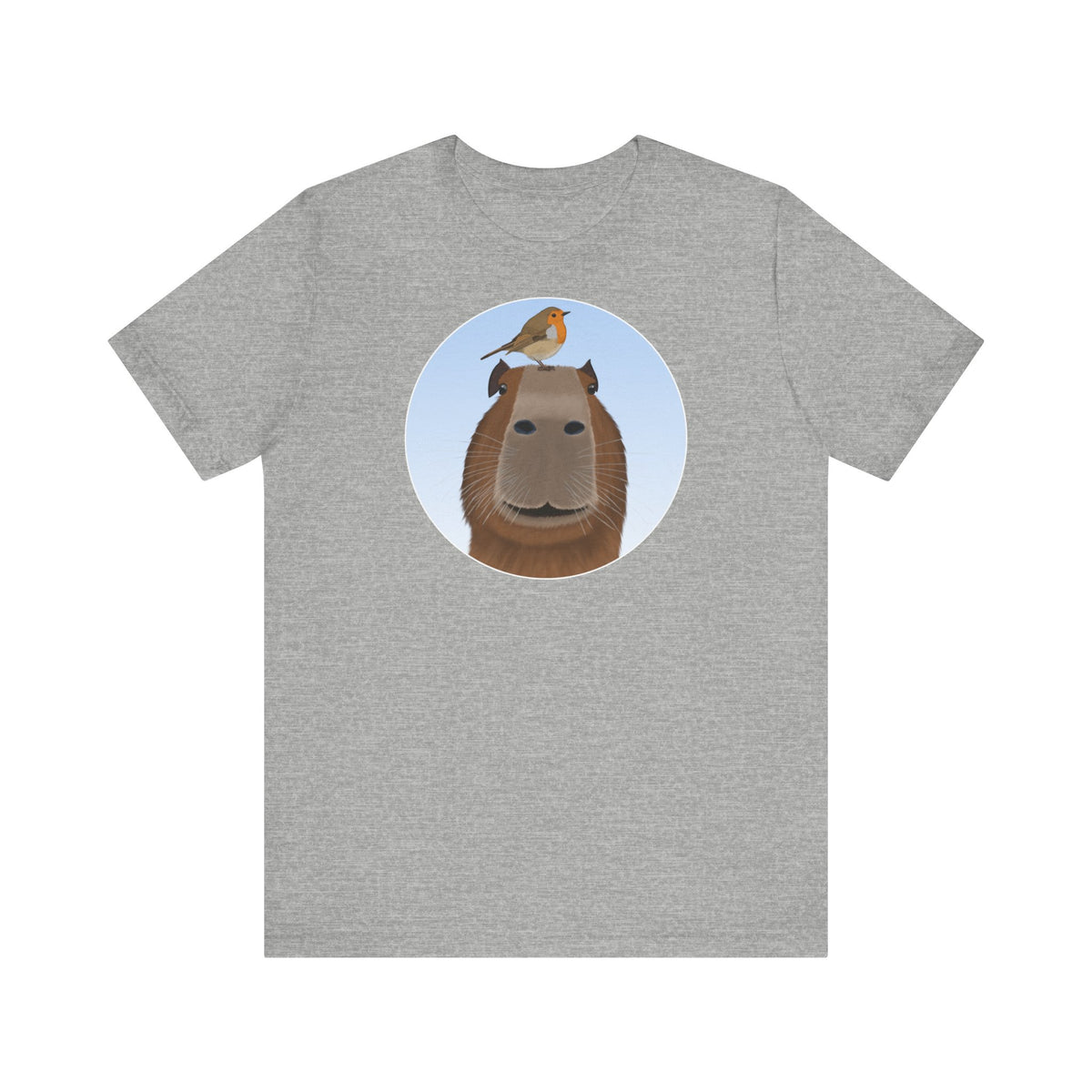 Rotkehlchen T-Shirt – bird graphic tee und watching gear Stil