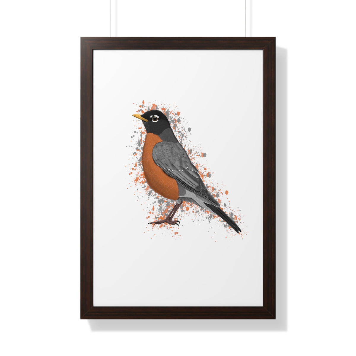 Robin Bird Framed Poster –