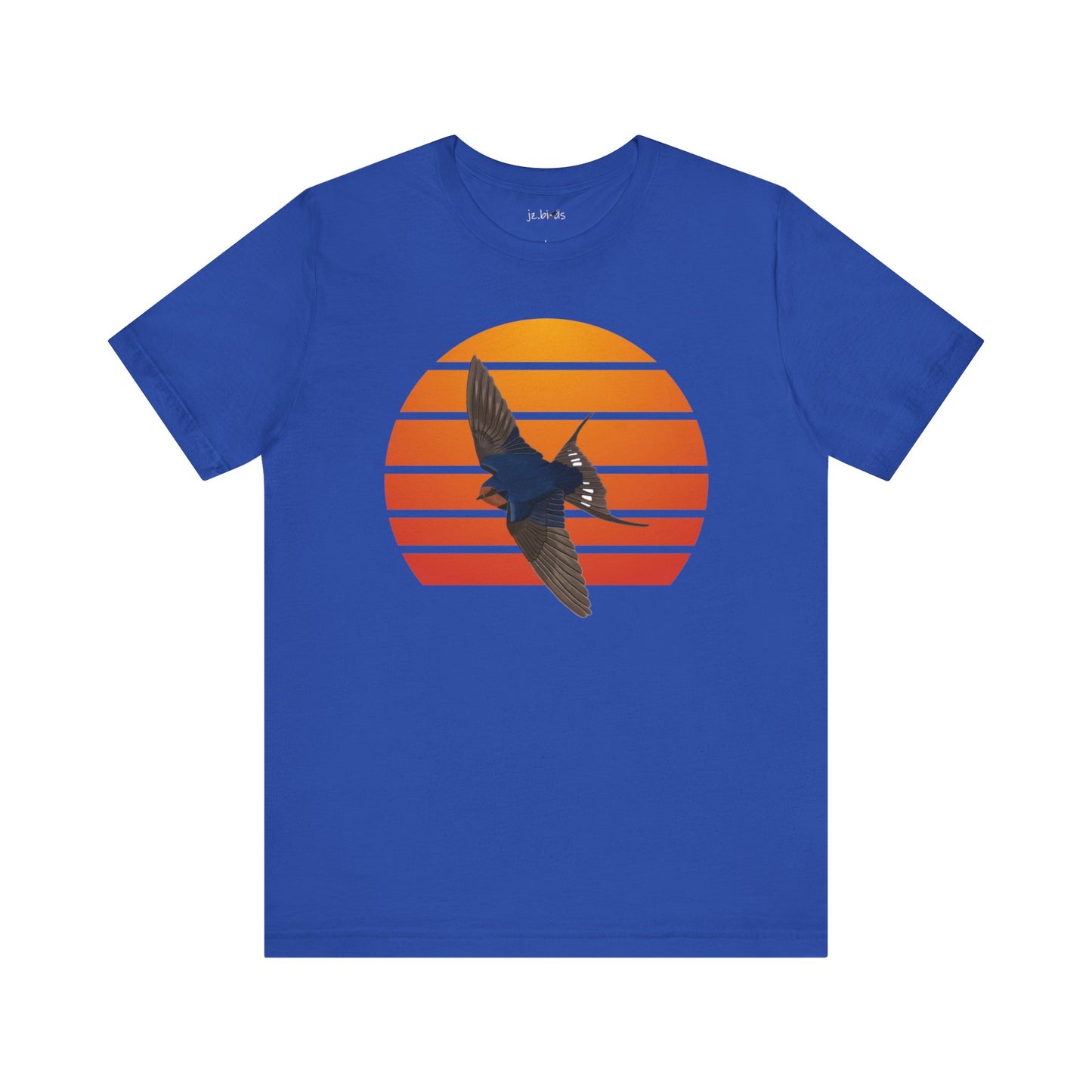 Barn Swallow Birdwatcher Bird T-Shirt – Cotton,
