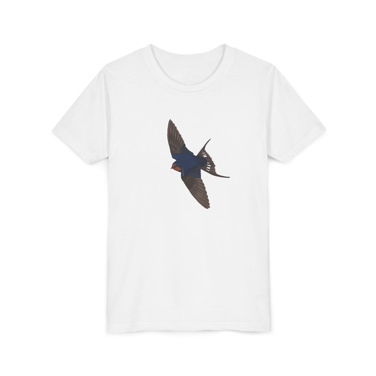 Barn Swallow Kids T-Shirts – Bright Clothing, Colorful Bird Design