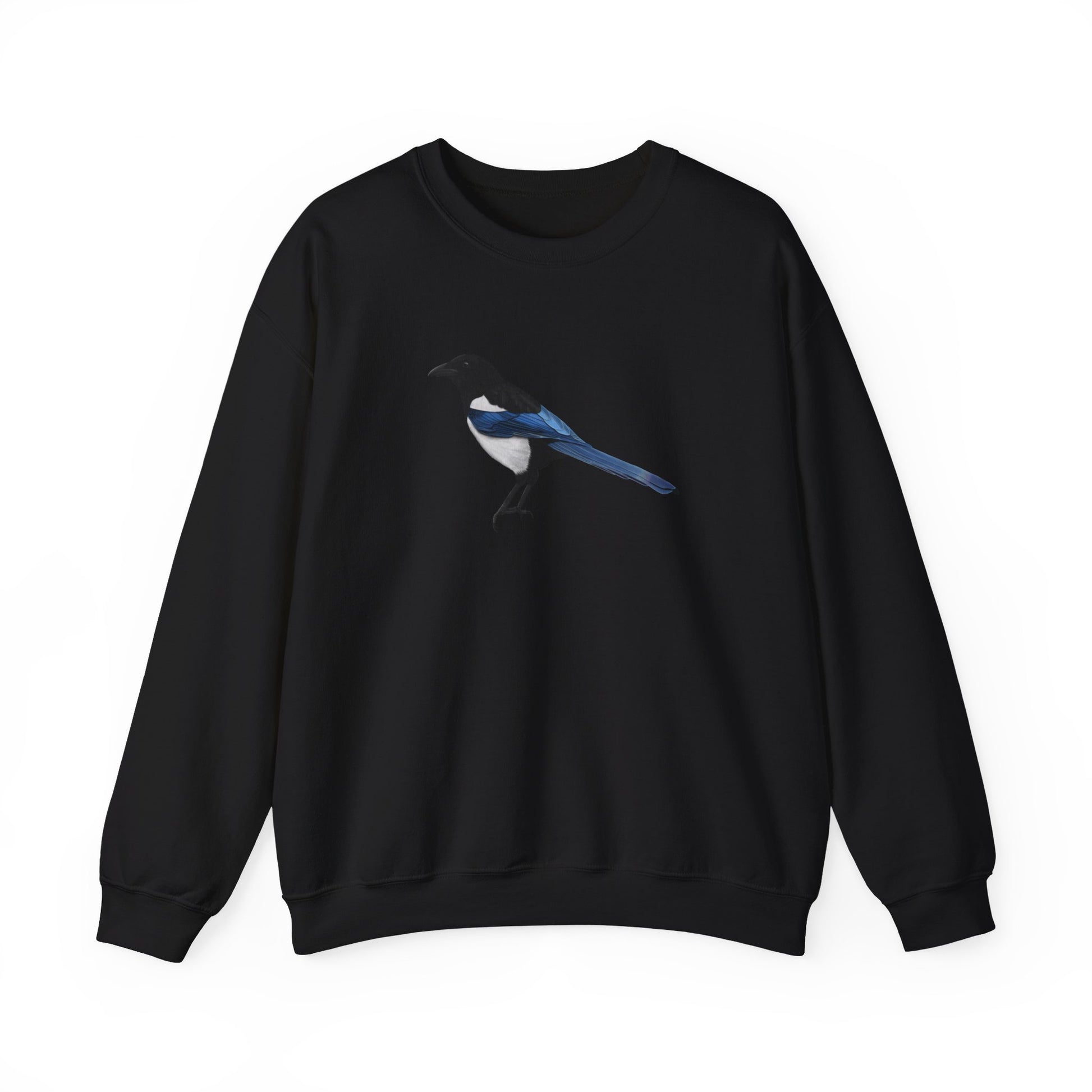 Magpie Bird Watcher Biologist Crewneck Sweatshirt