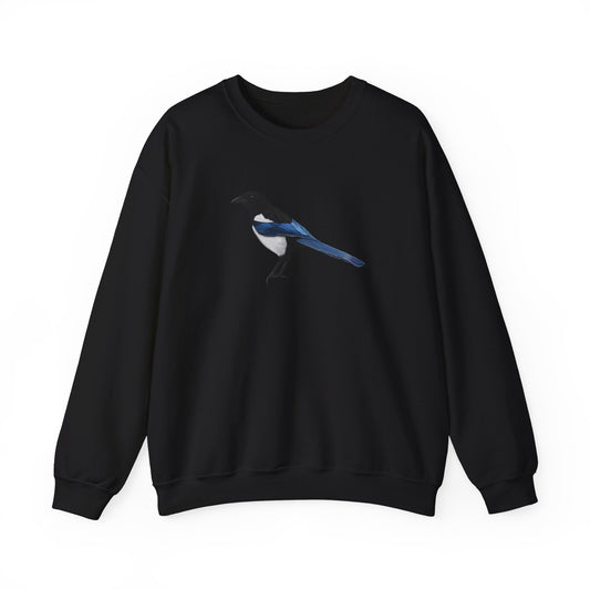 Magpie Bird Watcher Biologist Crewneck Sweatshirt