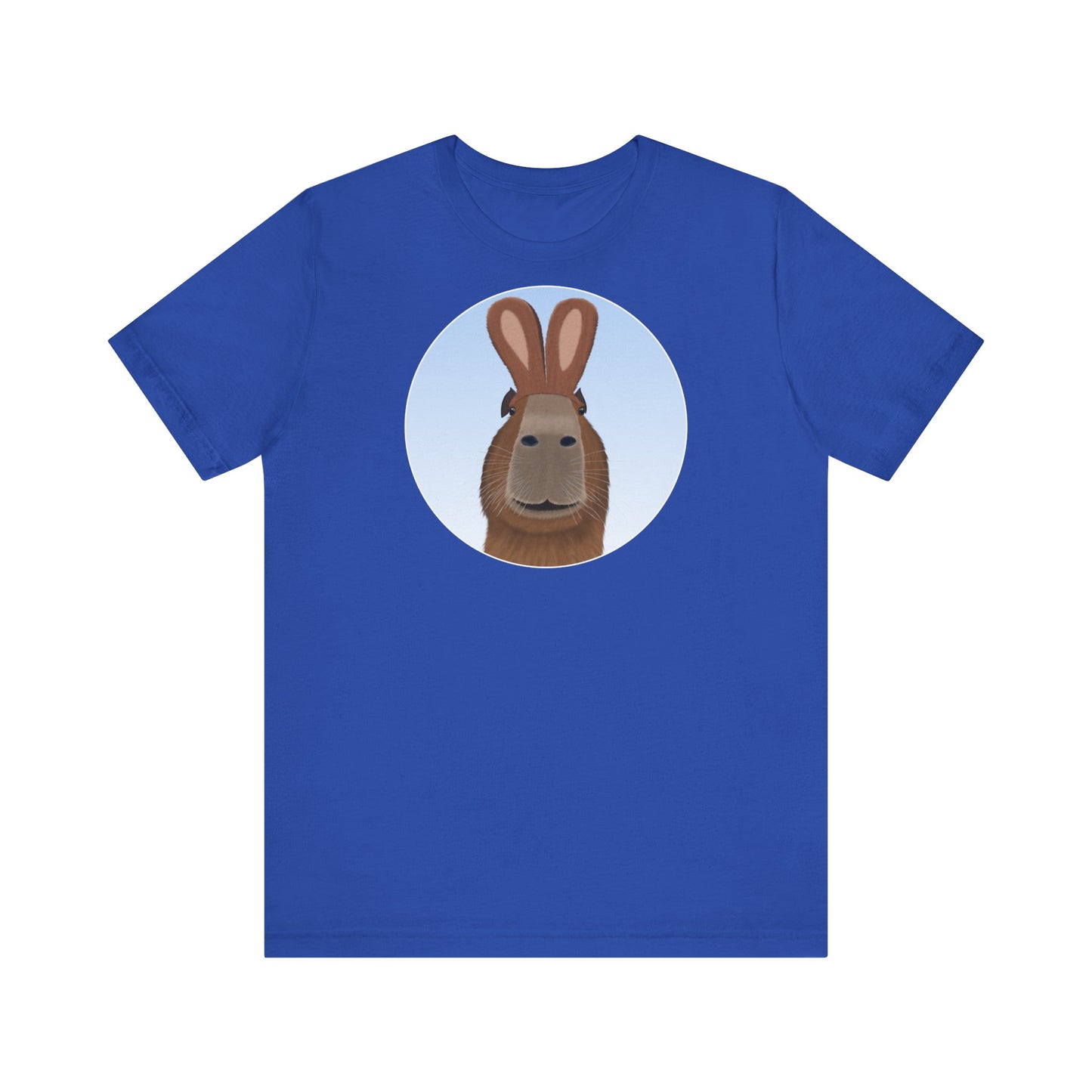 Capybara mit Hasenohren Lustiges Kaninchen T-Shirt