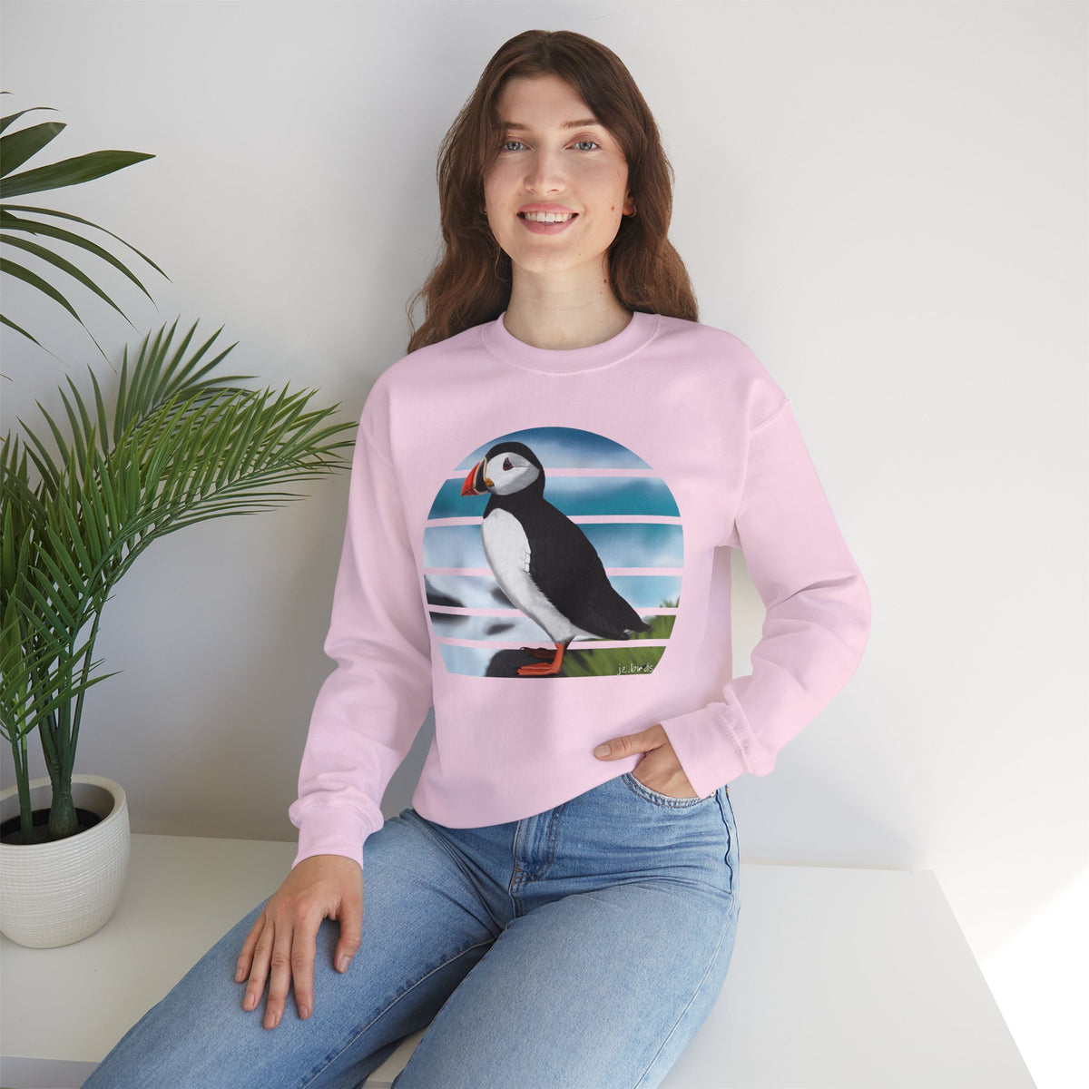 Puffin Birdlover Ornithologist Bird Sweatshirt