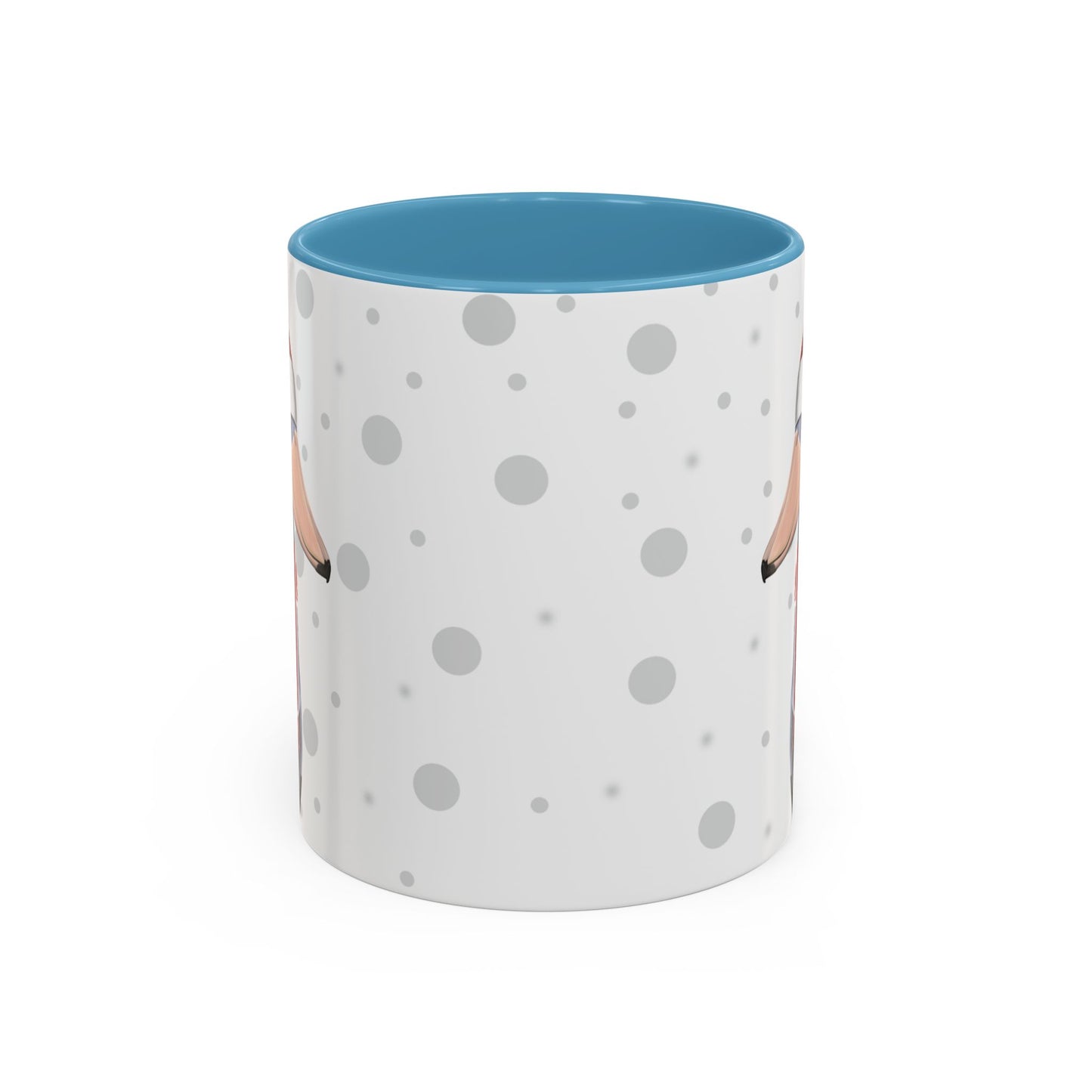 ハシビロコウのクリスマスバードコーヒーマグ