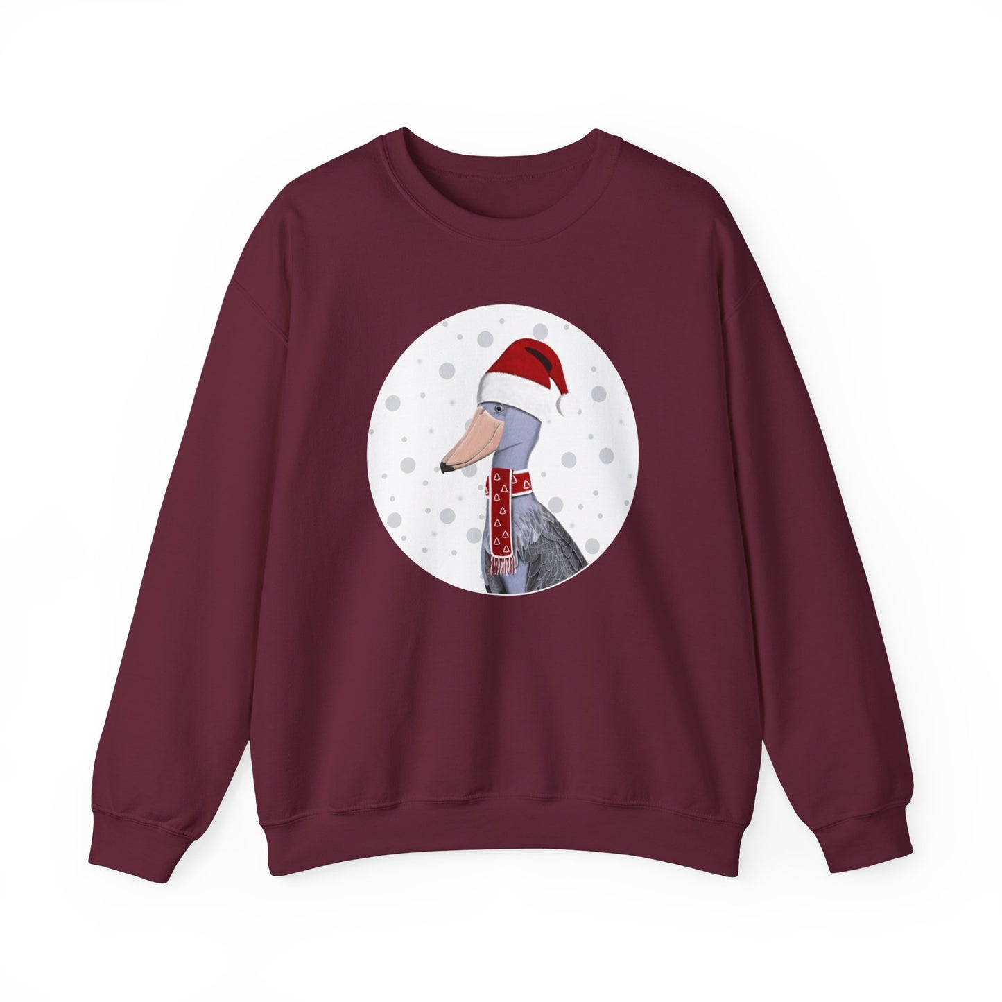 Shoebill Santa Claus Christmas Birdwatcher Biologist Bird Sweatshirt – Animal Lover Gift,