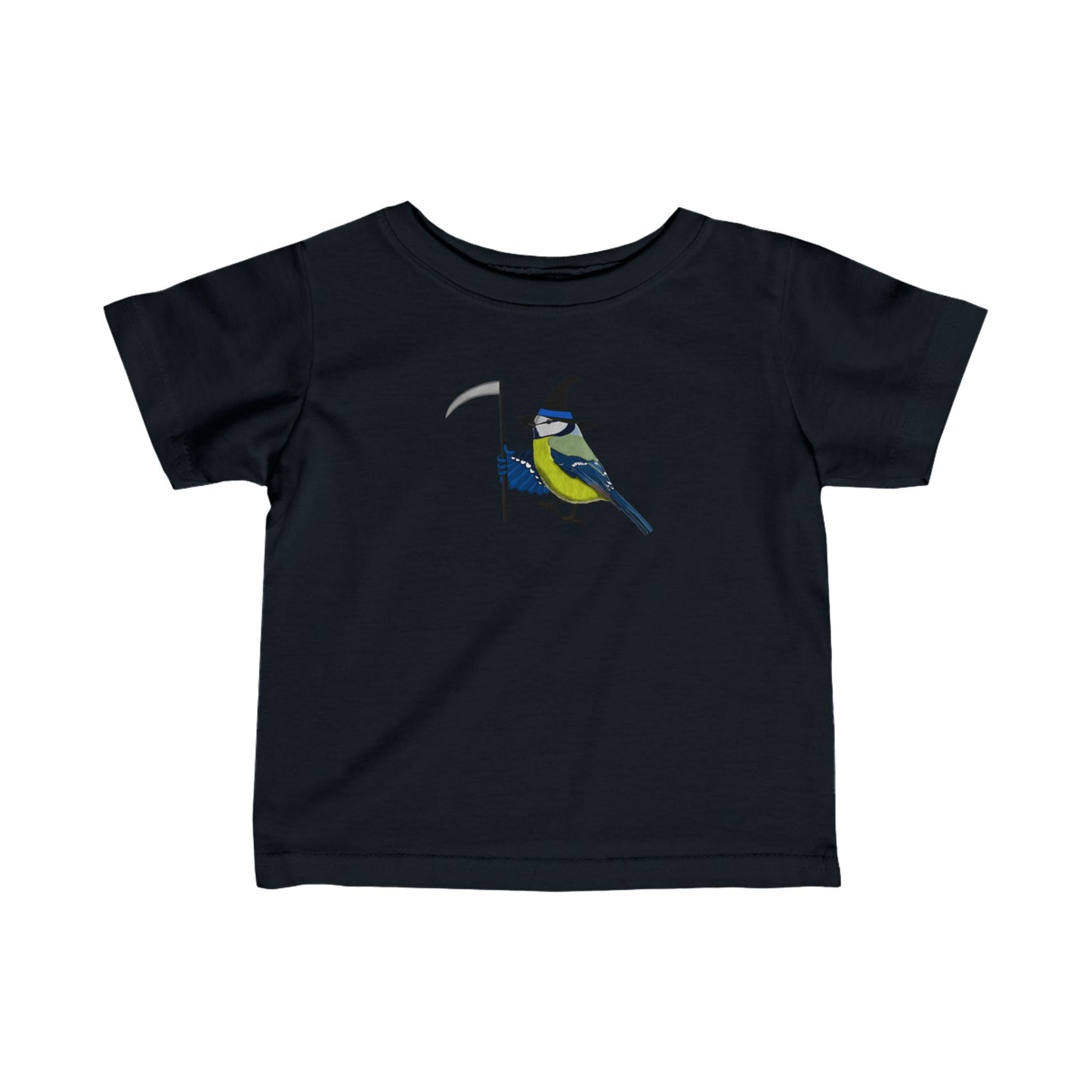 Blue Titmouse Halloween Bird Baby & Toddler T-Shirt