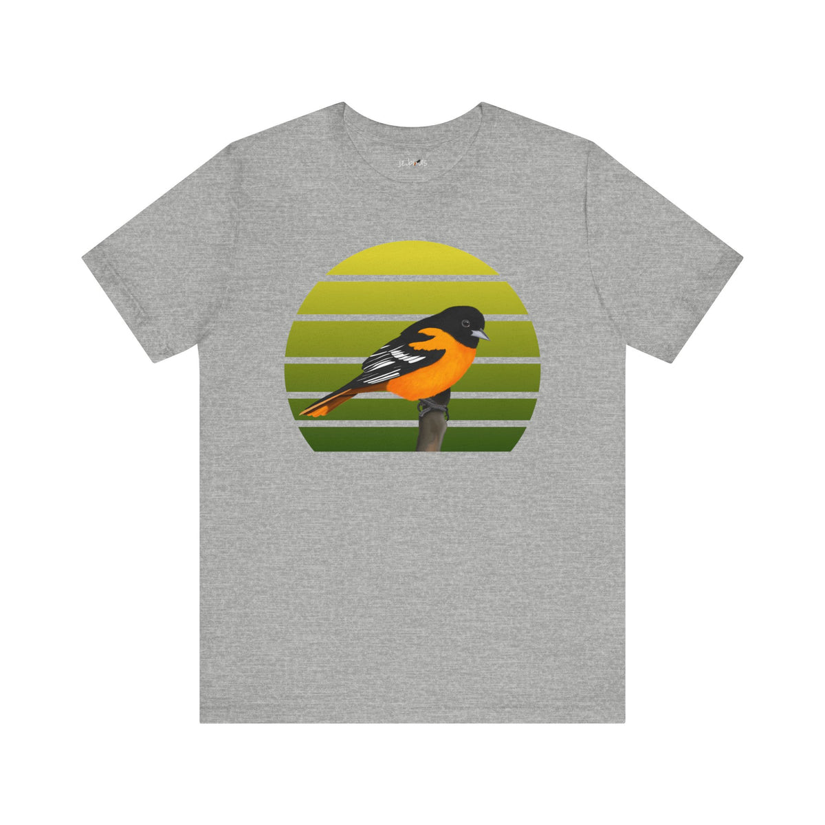 Baltimore Oriole T-Shirt in Asphalt