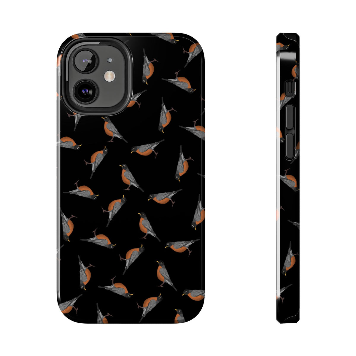 American Robin Phone Case on animal lover background