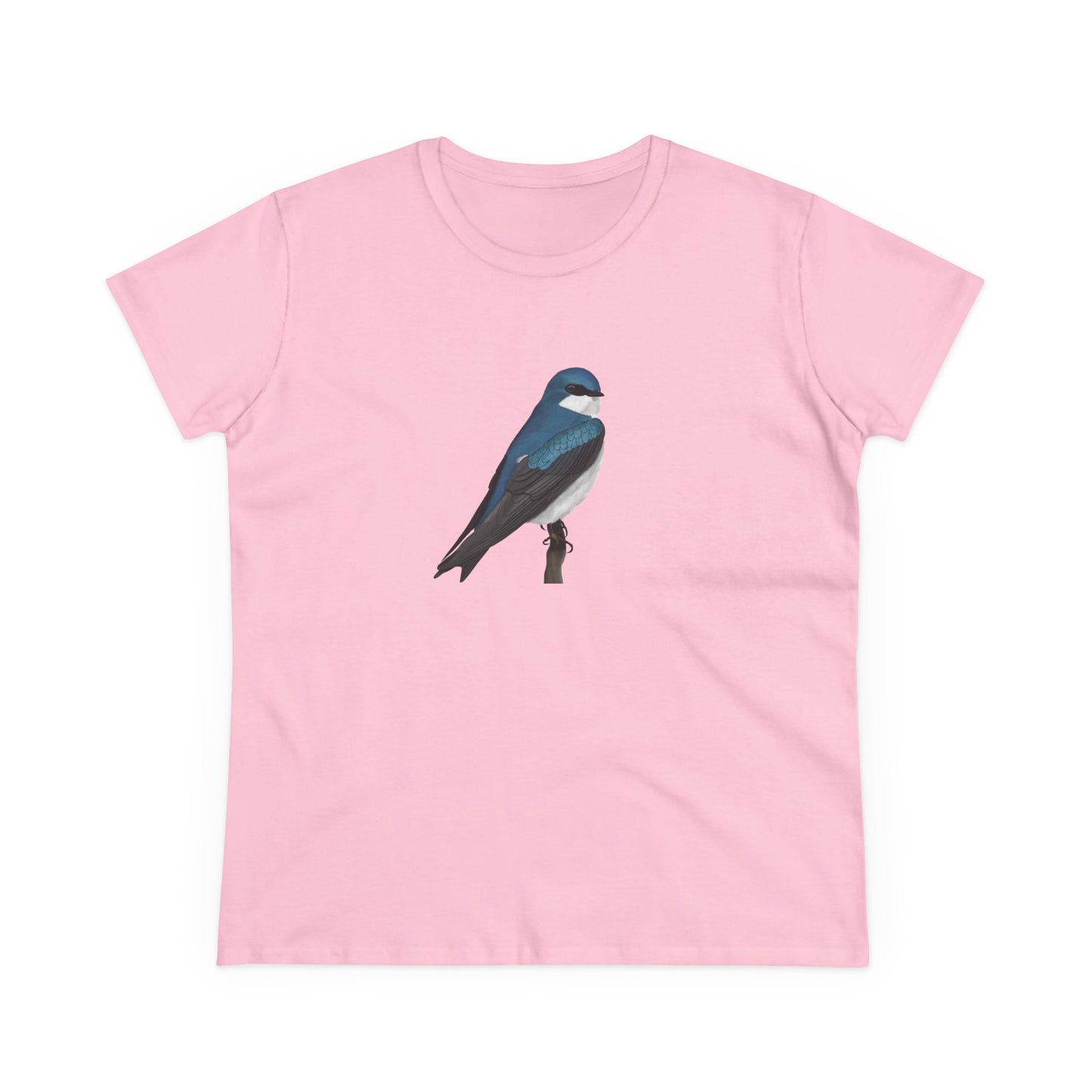 Tree Swallow Women's T-Shirt in Navy