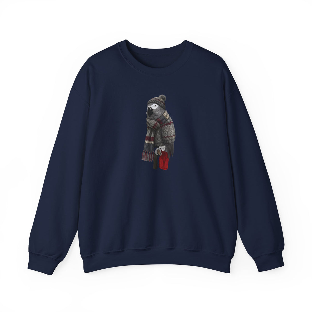 Parrot Sweatshirt on Animal Lover Gift background