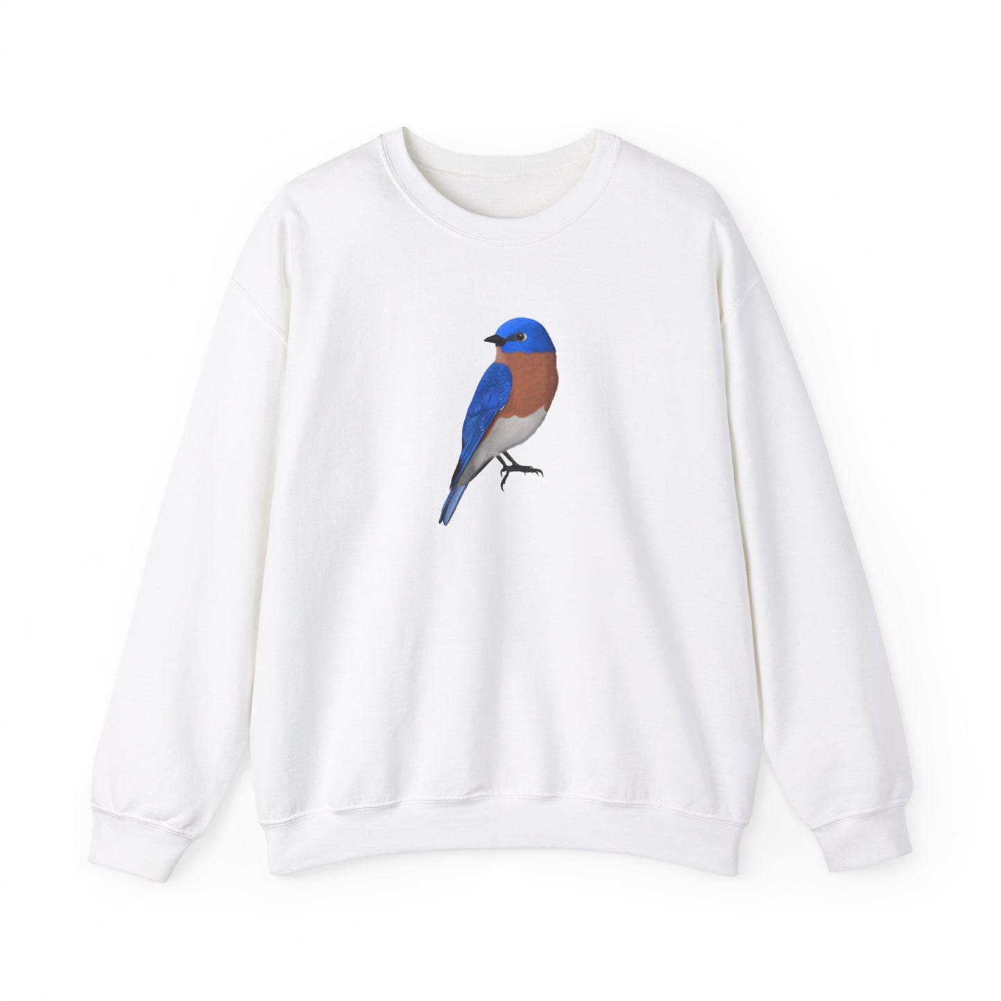 Bluebird Bird Watcher Biologist Crewneck Sweatshirt