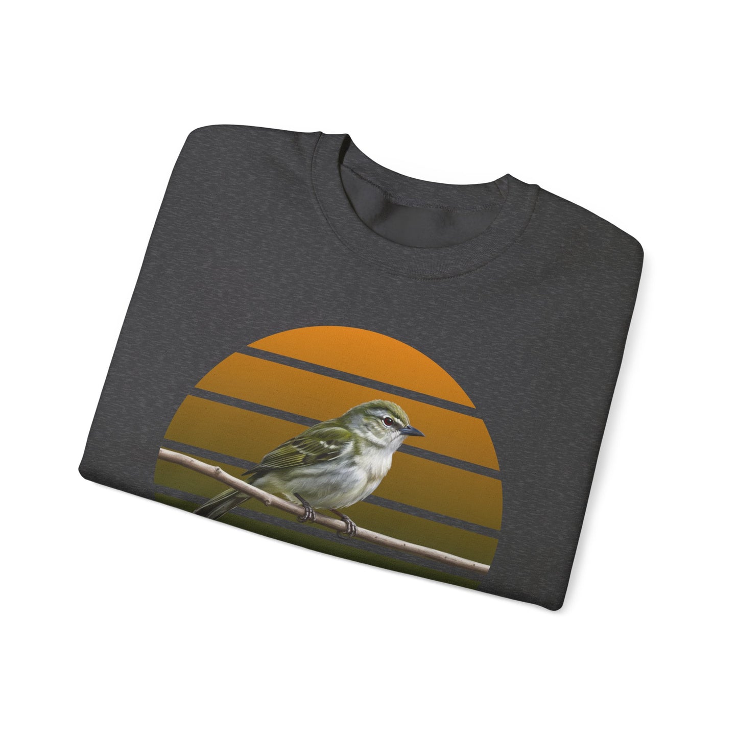 Red-Eyed Vireo Sweatshirt | Songbird Crewneck | Unique Birder Gift | Unisex Wildlife Pullover