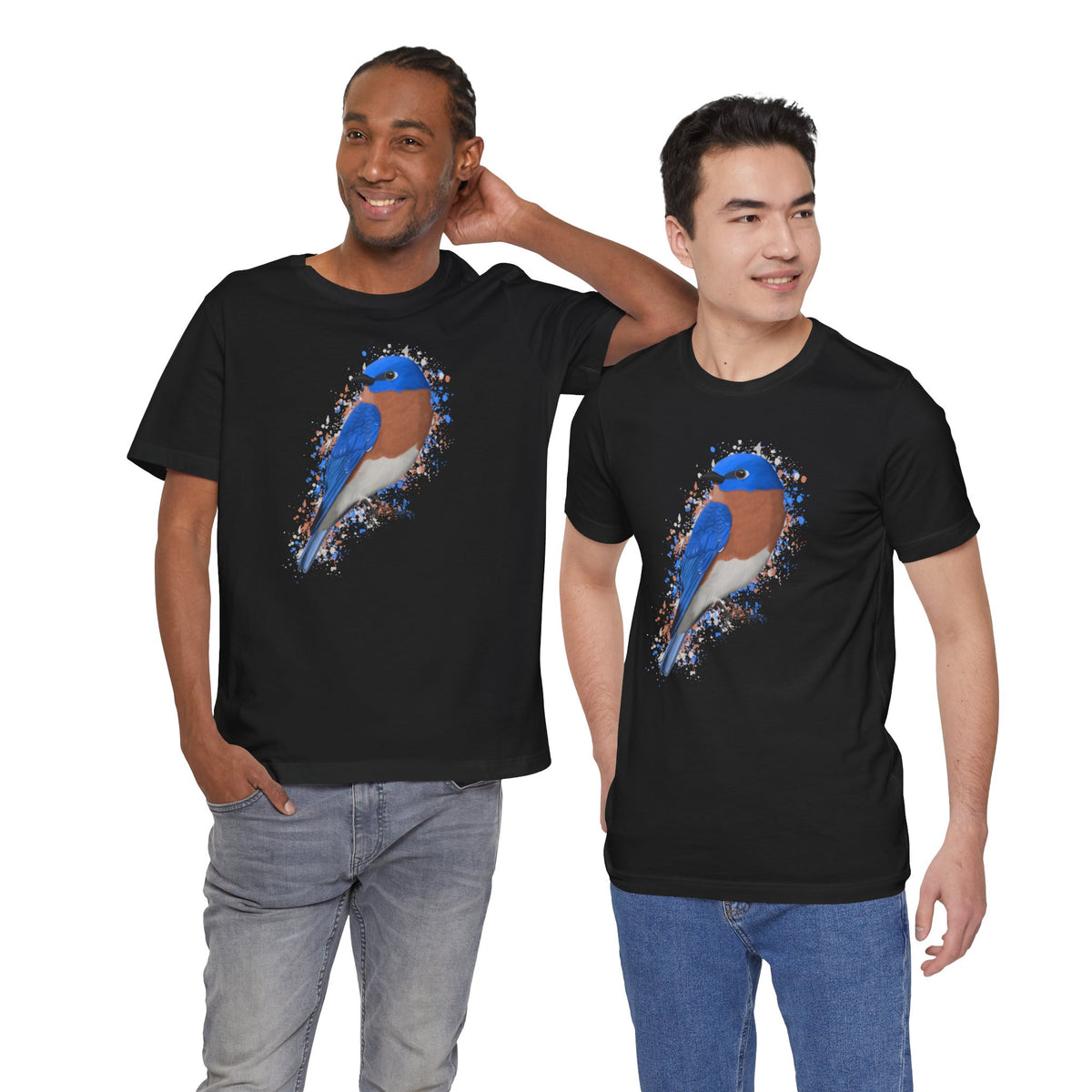 ルリツグミの鳥Tシャツ