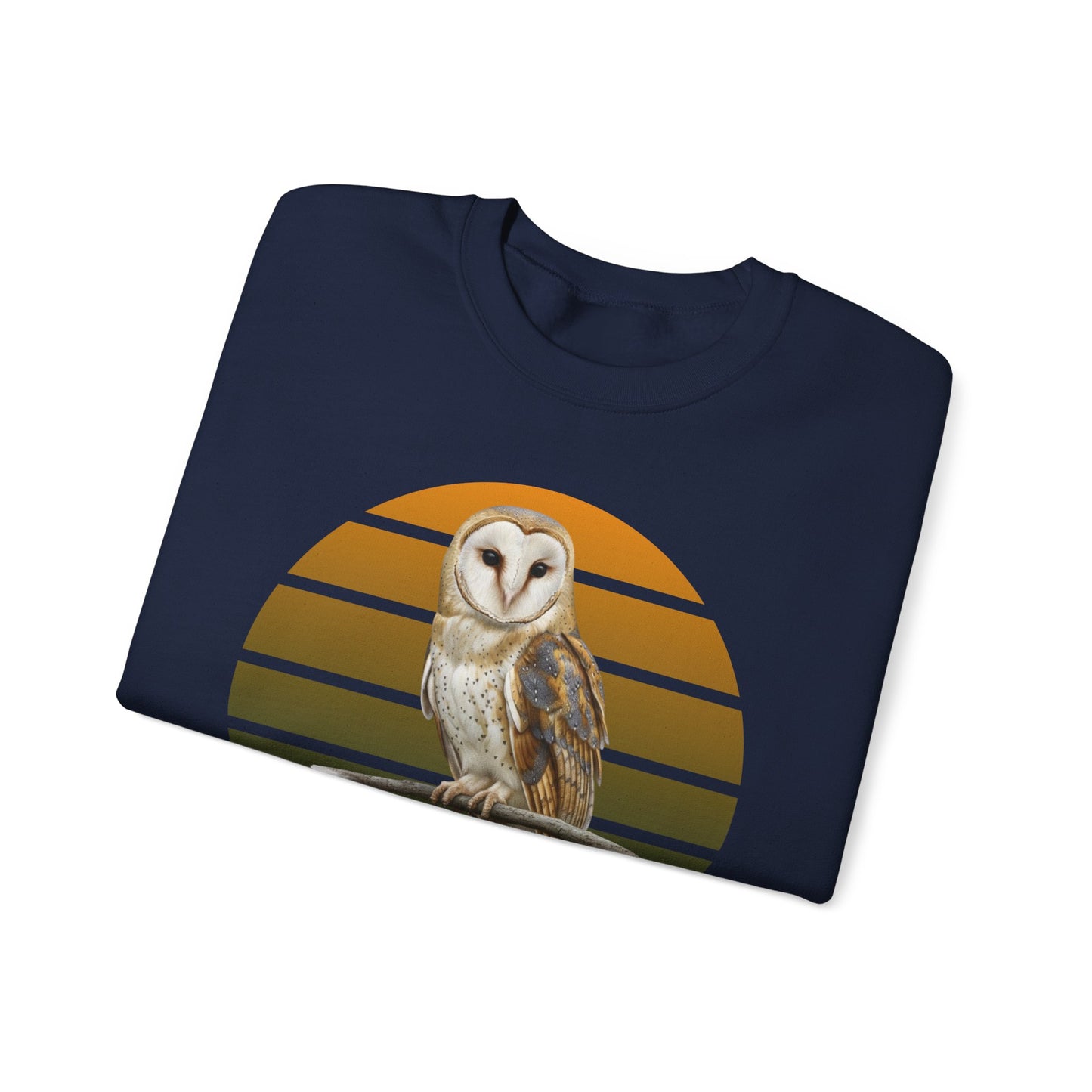 Barn Owl Sweatshirt | Bird Watcher Crewneck | Unisex Songbird Gift for Bird Lovers