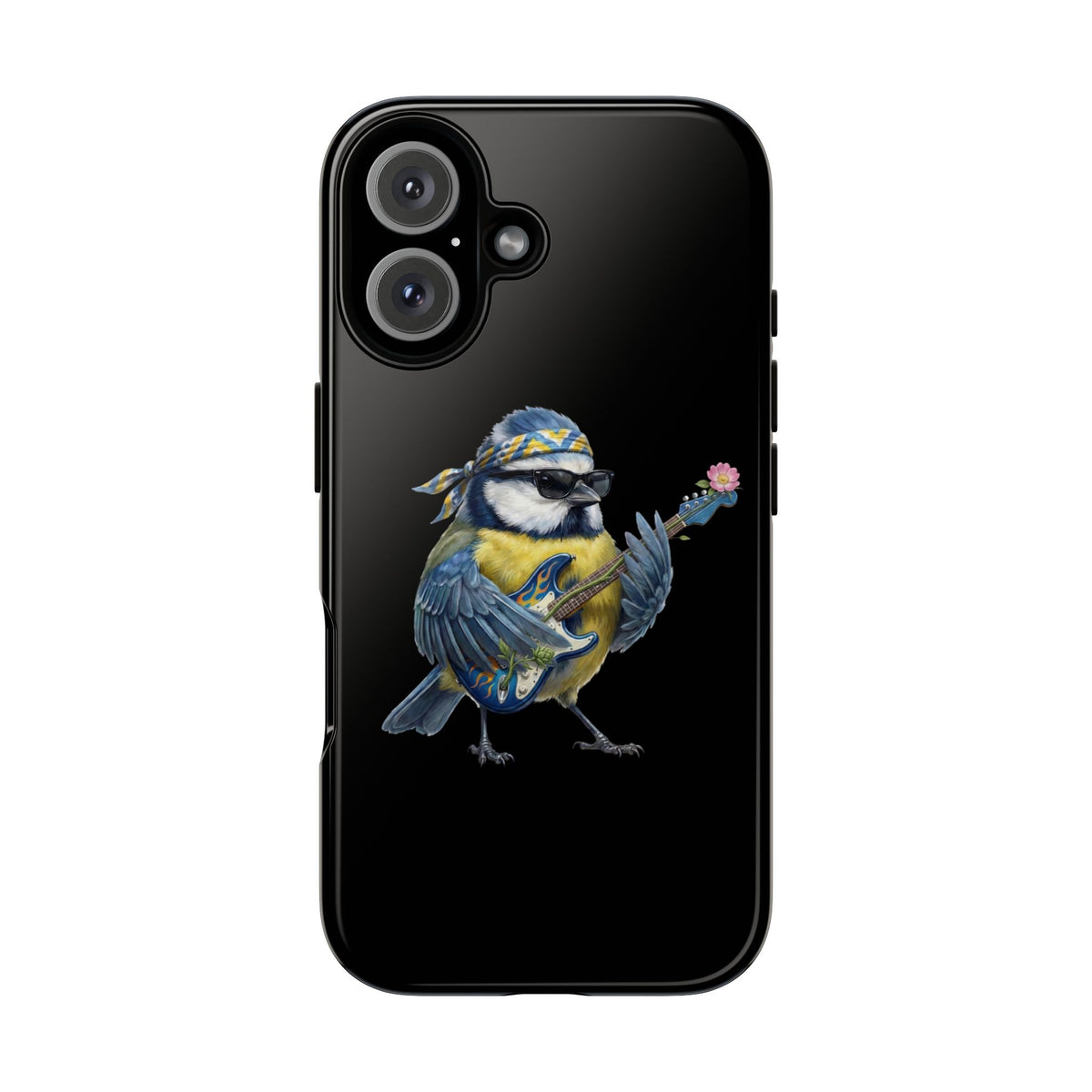 Bert Blumen-Gitarre Handyhülle – animal lover, bird phone