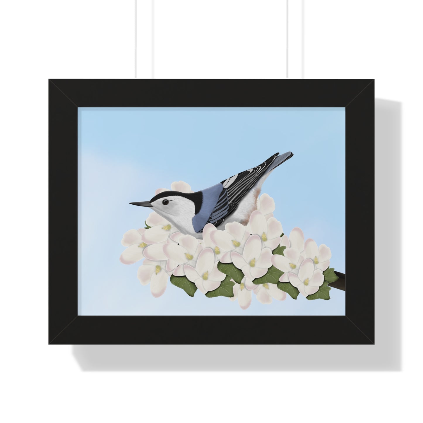 Nuthatch Framed Poster – Home & Living