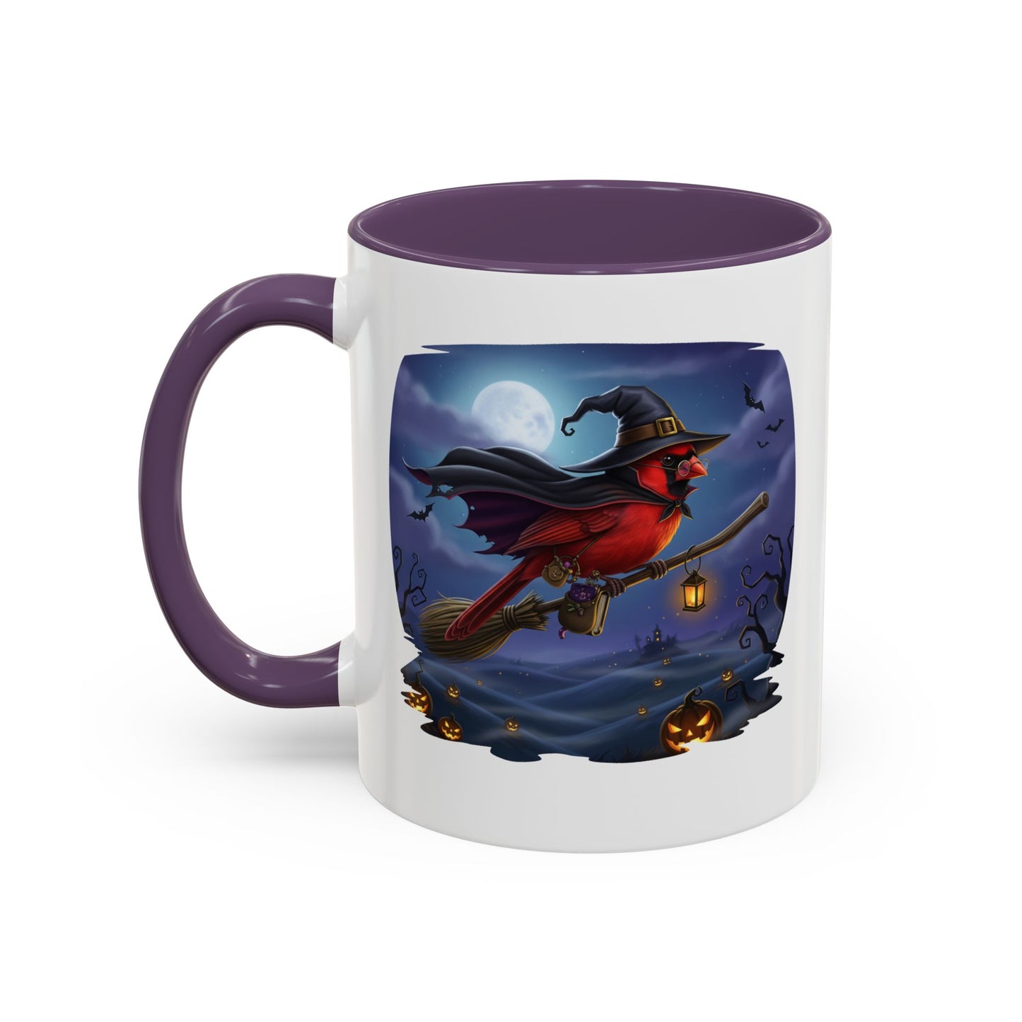 Cardinal Halloween Bird Mug - Perfect for Spooky Season