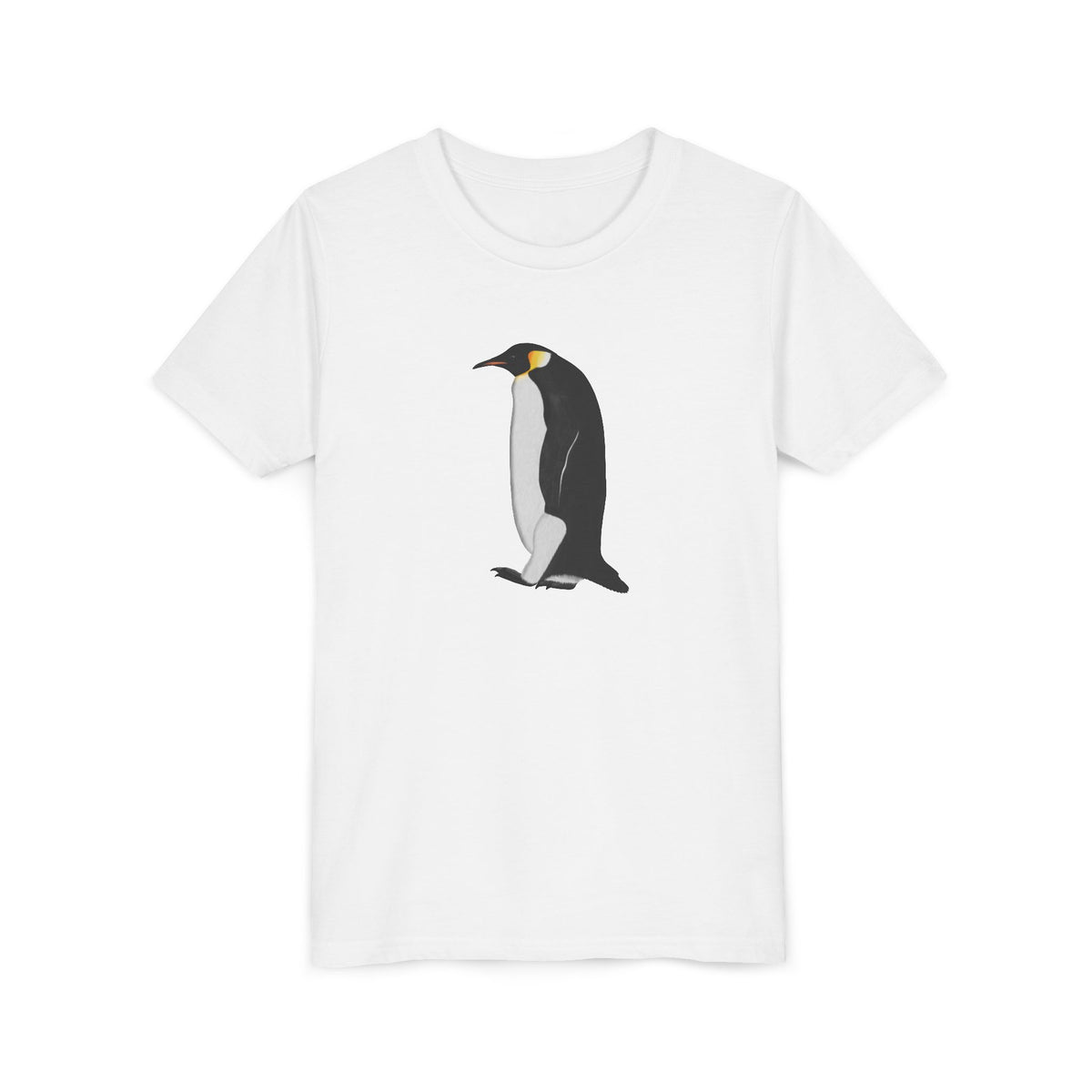 Emperor Penguin Birding & Birdwatching Bird Youth T-Shirt Kids T-Shirts in Black