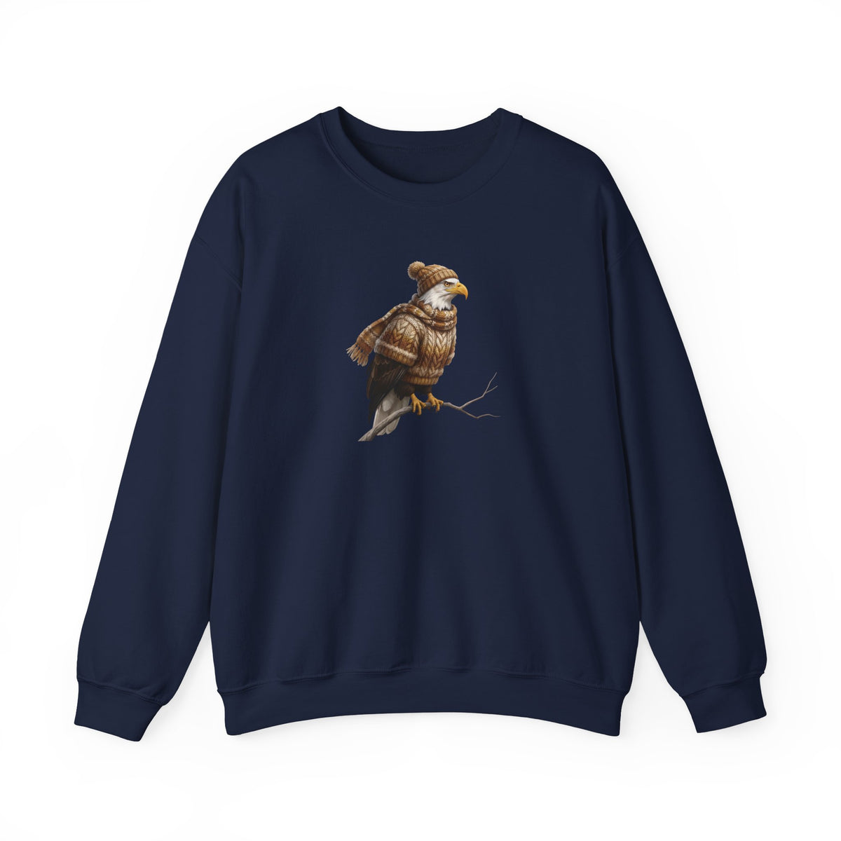 Eagle Sweatshirt on Animal Lover Gift background
