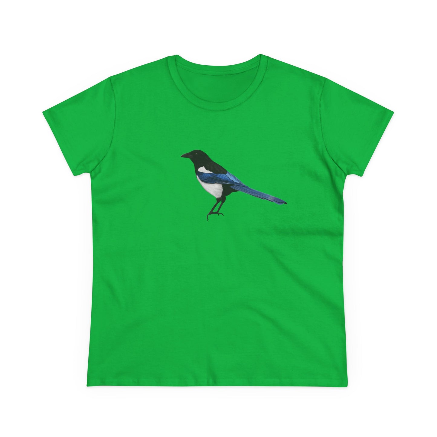 Magpie Bird Design for Birdwatchers and Bird Lovers Women's T-Shirt