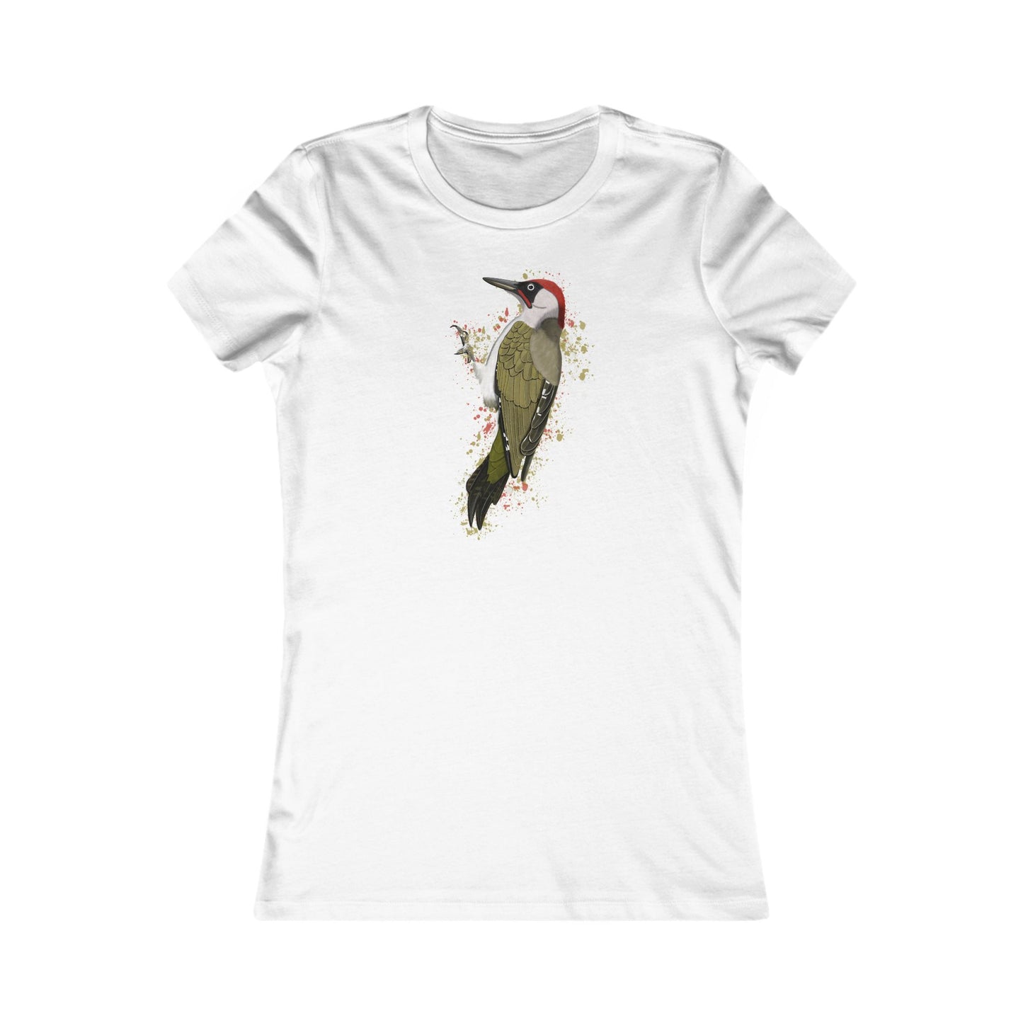 Grünspecht Vogel Frauen T-Shirt für Vogelfreundinnen