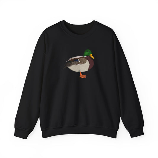 Mallard Bird Watcher Biologist Crewneck Sweatshirt