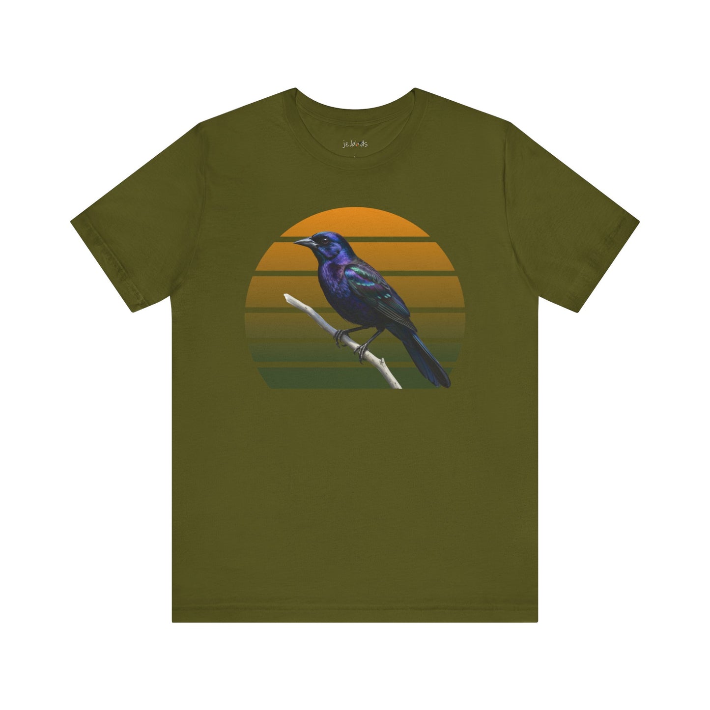 Grackle T-Shirt | Unisex Retail Fit Bird Lover Tee | Wildlife Birder Gift