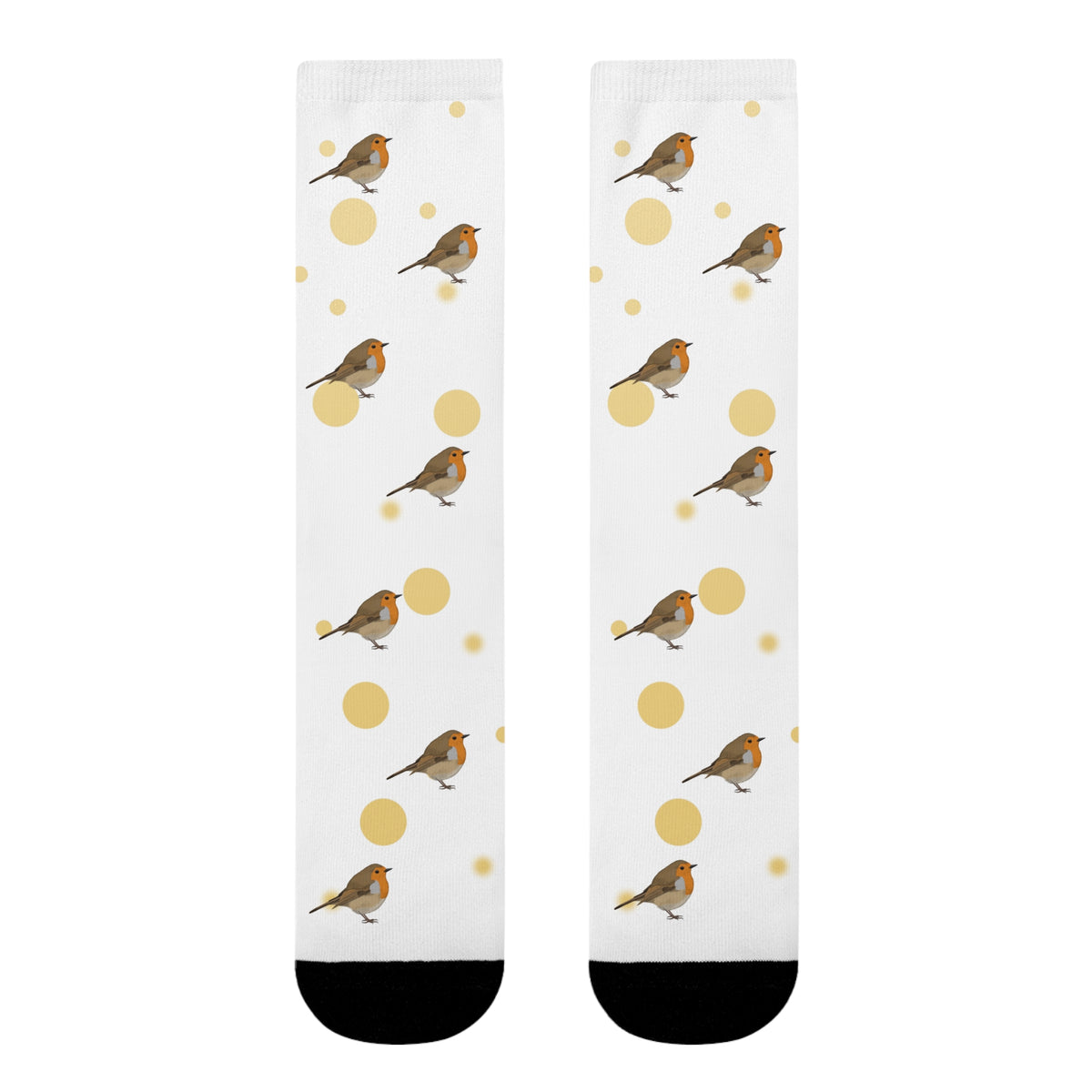 Rotkehlchen Socken – Accessories und All Over Print Stil
