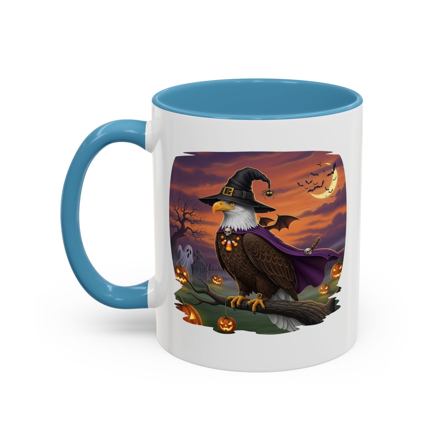 Bald Eagle Halloween Bird Mug - Halloween Coffee Mug for Bird Lovers