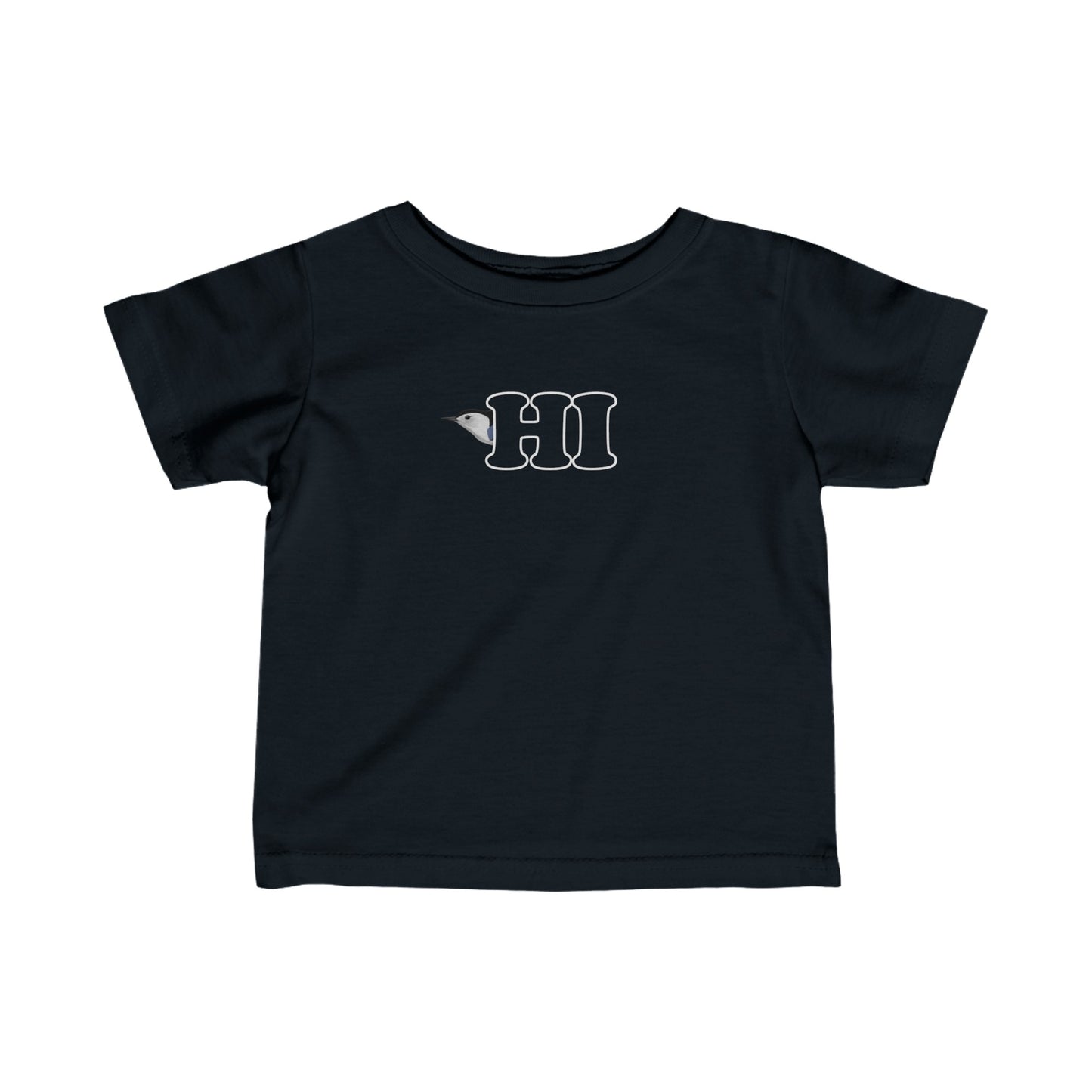 Nuthatch Bird Hi Baby & Toddler Fine Jersey Tee