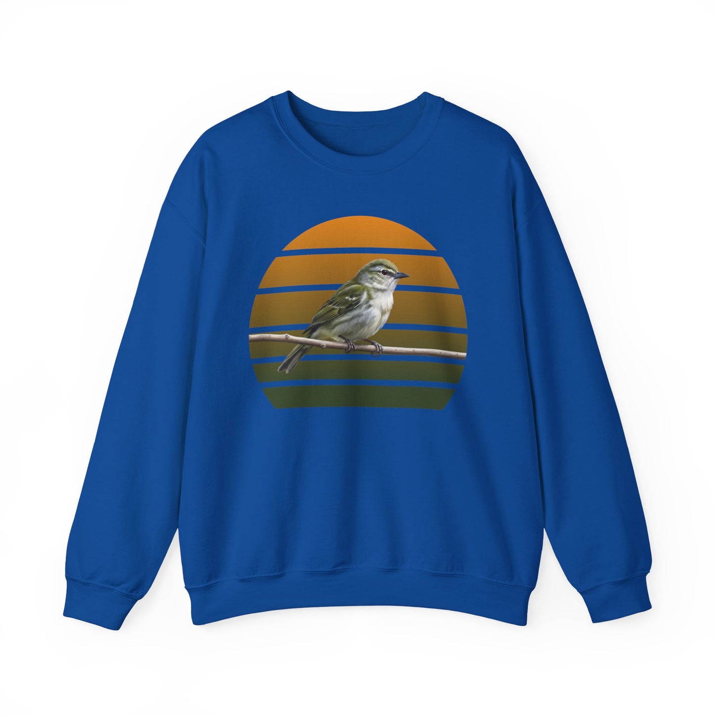 Red-Eyed Vireo Sweatshirt | Songbird Crewneck | Unique Birder Gift | Unisex Wildlife Pullover