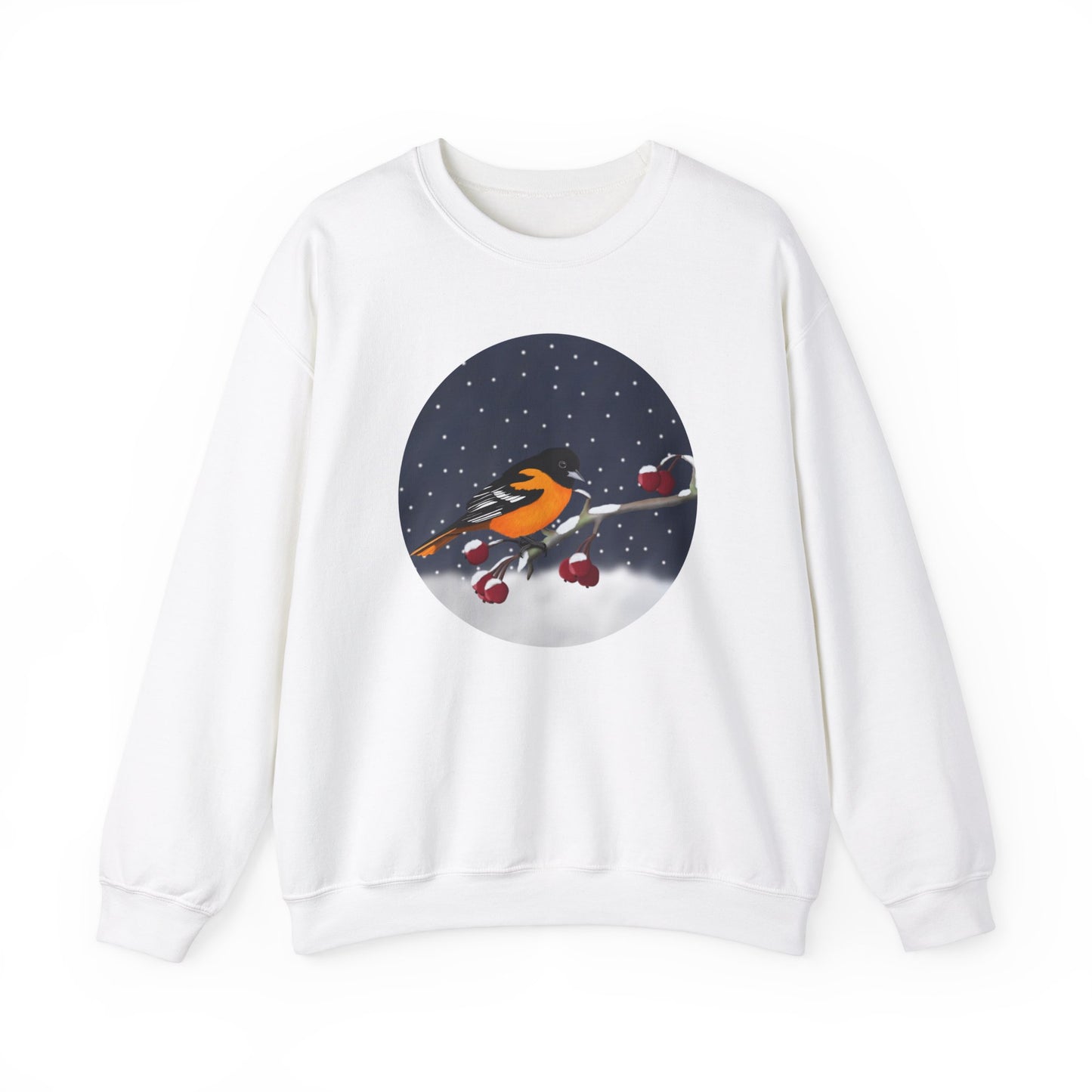 Baltimore Oriole Sweatshirt – christmas and bird style