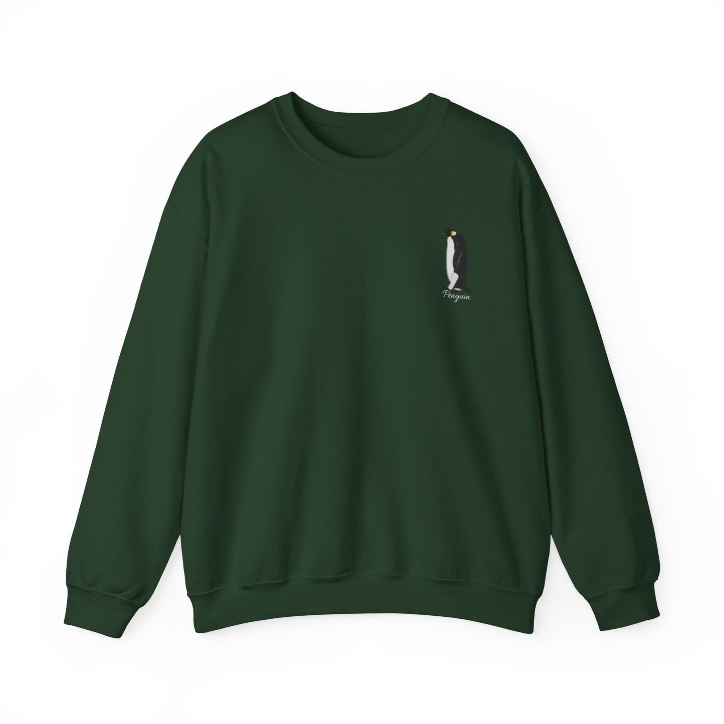 Penguin Birding & Birdwatching Bird Sweatshirt in Dark Heather