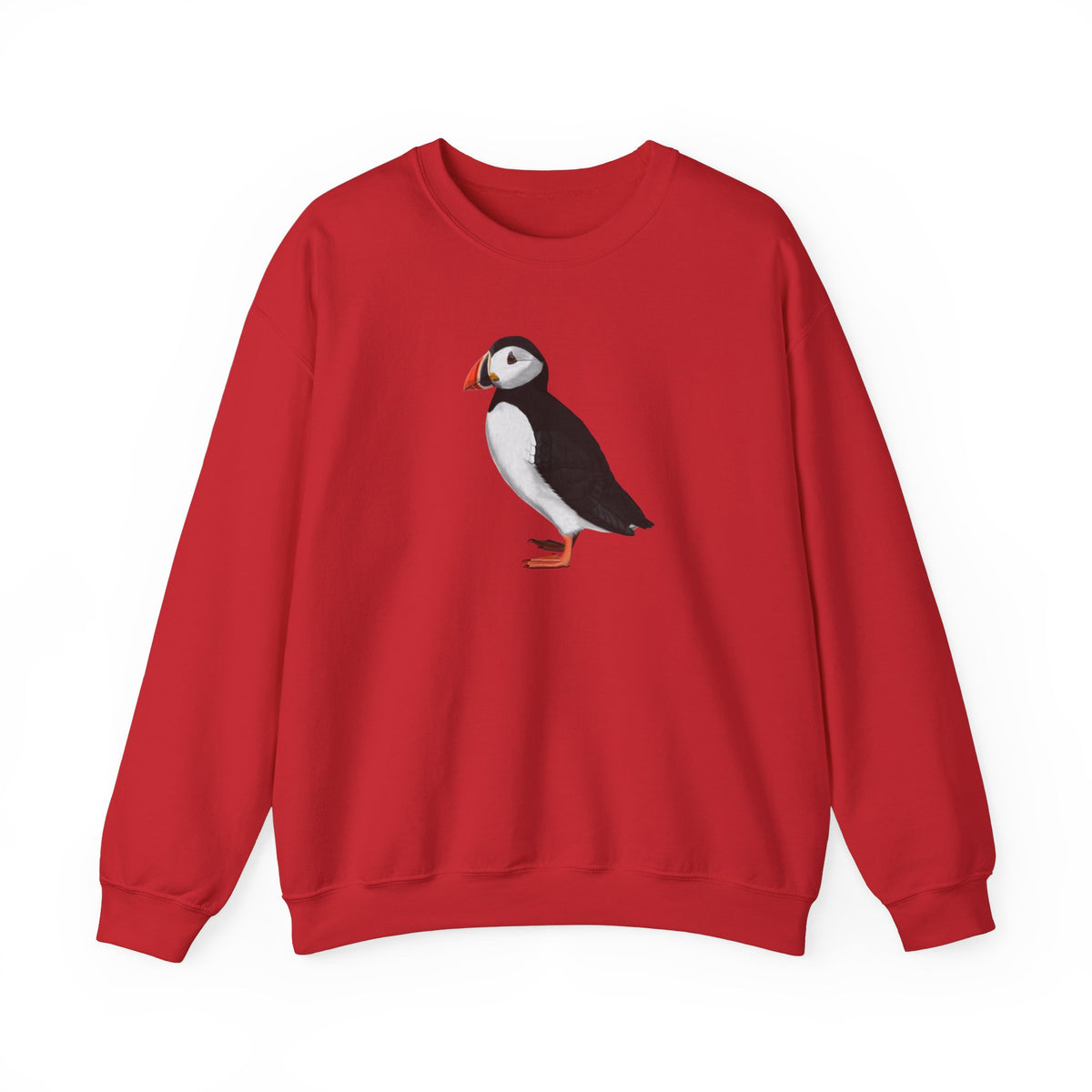 Puffin Bird Watcher Biologist Crewneck Sweatshirt – Crew neck,