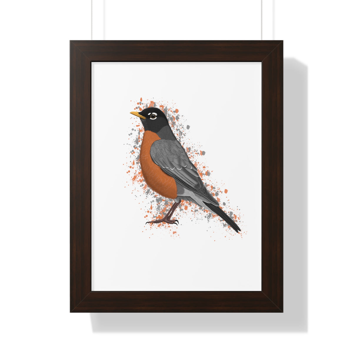 Robin Framed Poster – Home & Living