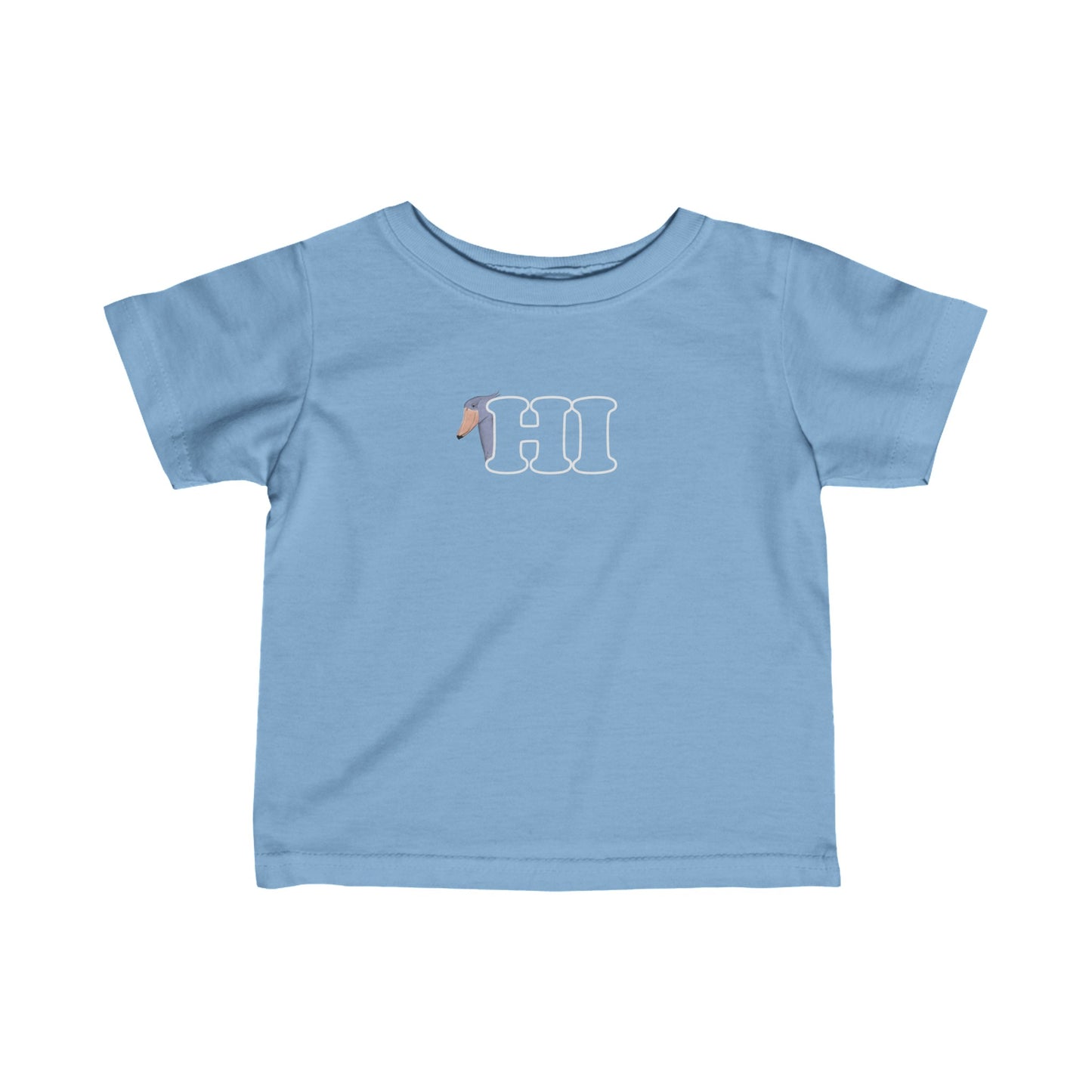 Shoebill Bird Hi Baby & Toddler Fine Jersey Tee
