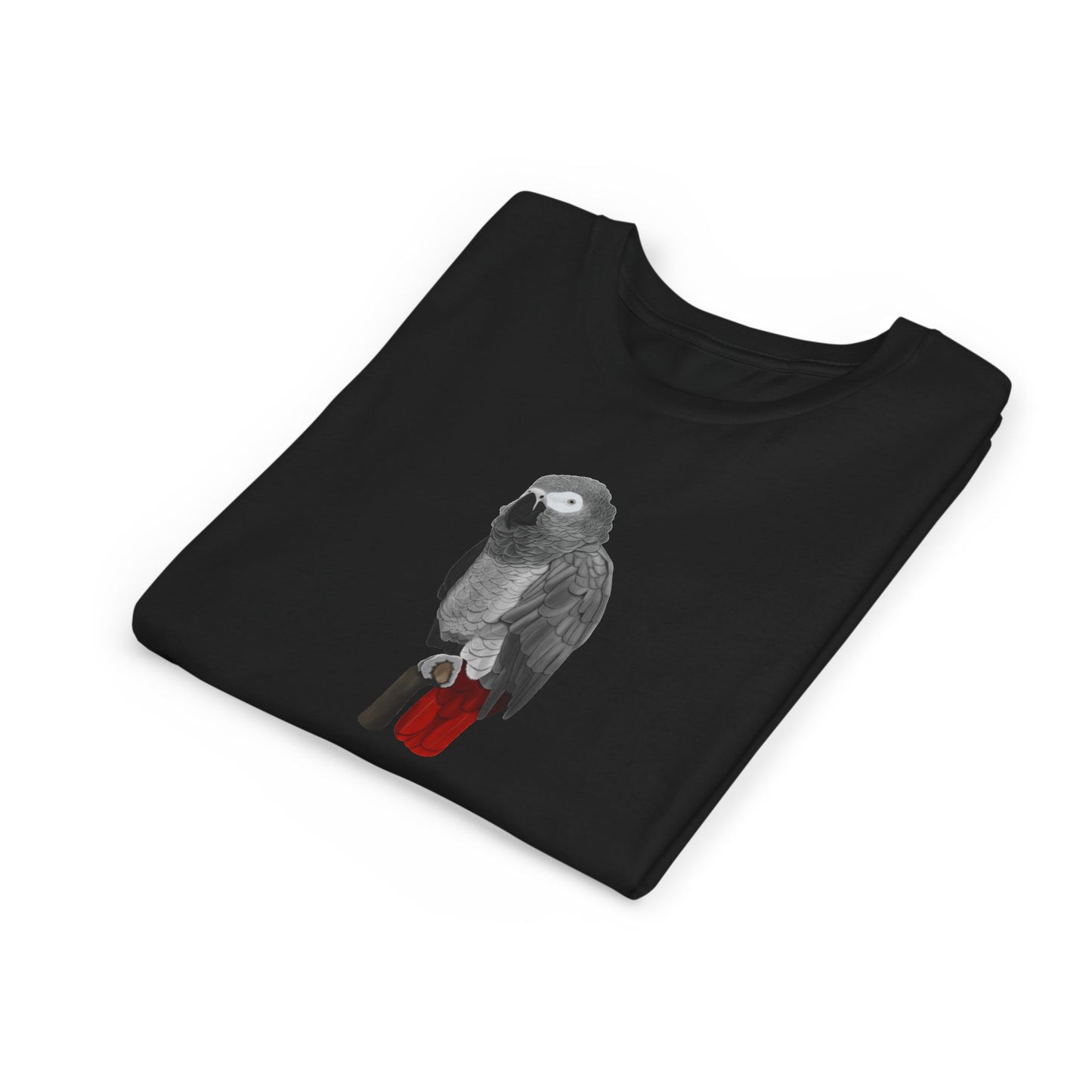 Grey Parrot Birding & Birdwatching Bird Youth T-Shirt