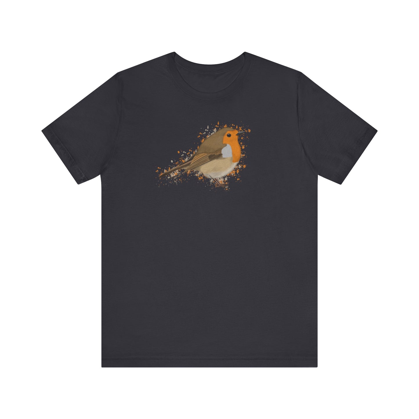 Rotkehlchen T-Shirt in Black