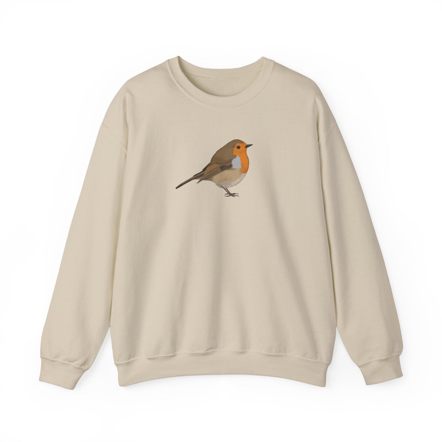Robin Sweatshirt on Crew neck background