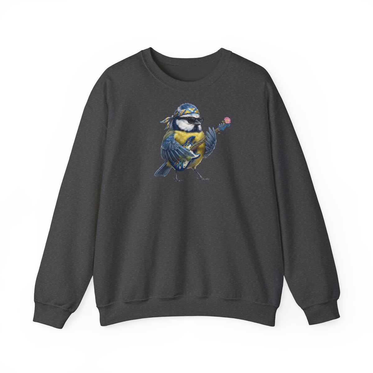 Blaumeise Sweatshirt Vogelmotiv – Animal Graphic Tee, Casual Everyday Wear