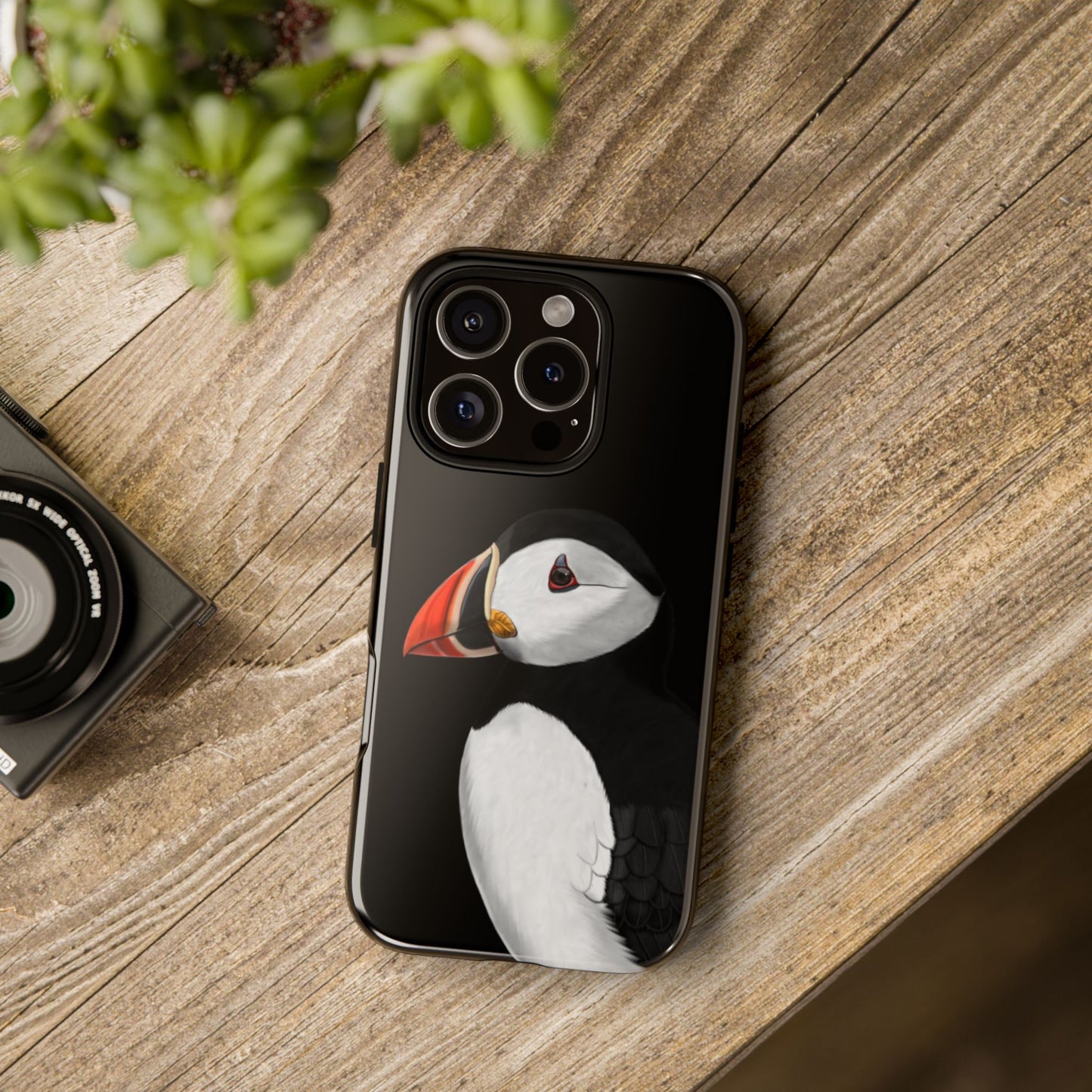 Papageitaucher Vogel iPhone & Google Pixel Vogelmotiv Handyhülle