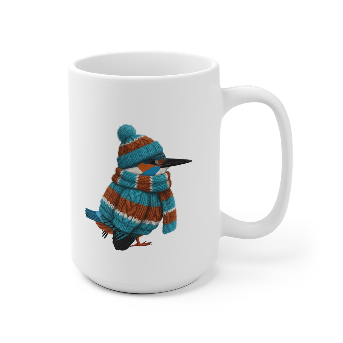 Eisvogel Tasse mit 11 oz Hintergrund